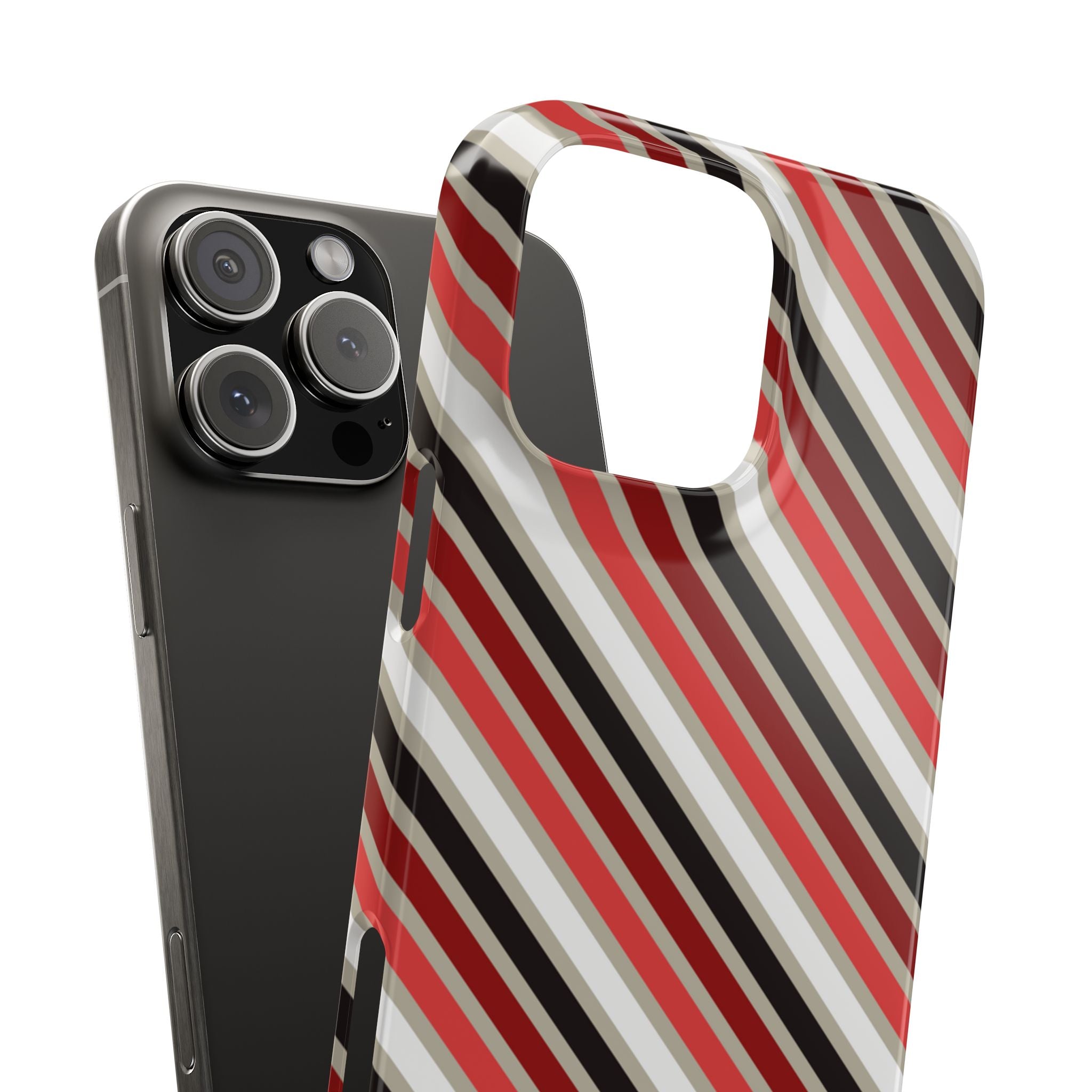 Red & Black Rhythm Snap Case