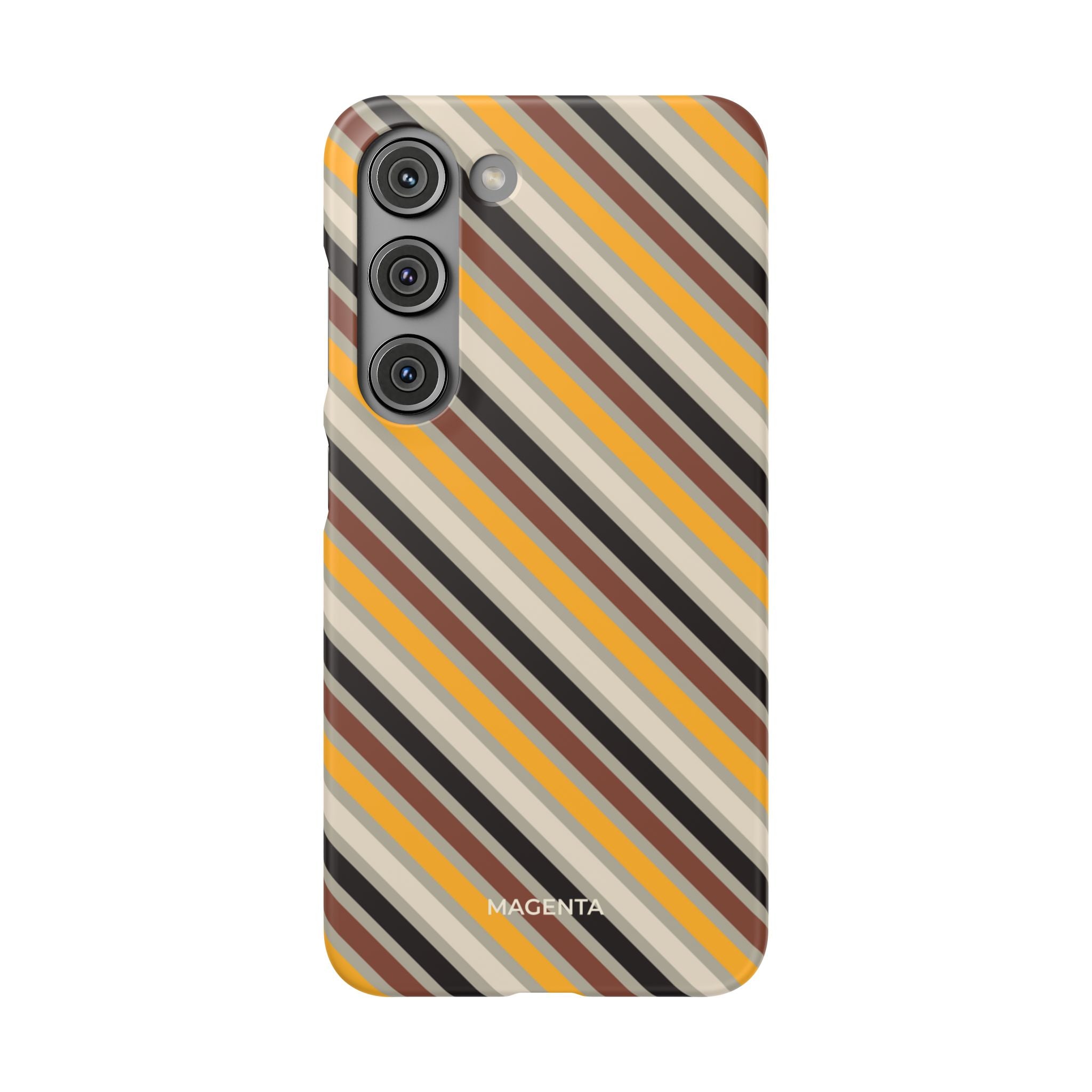 Earthy Stripes Snap Case