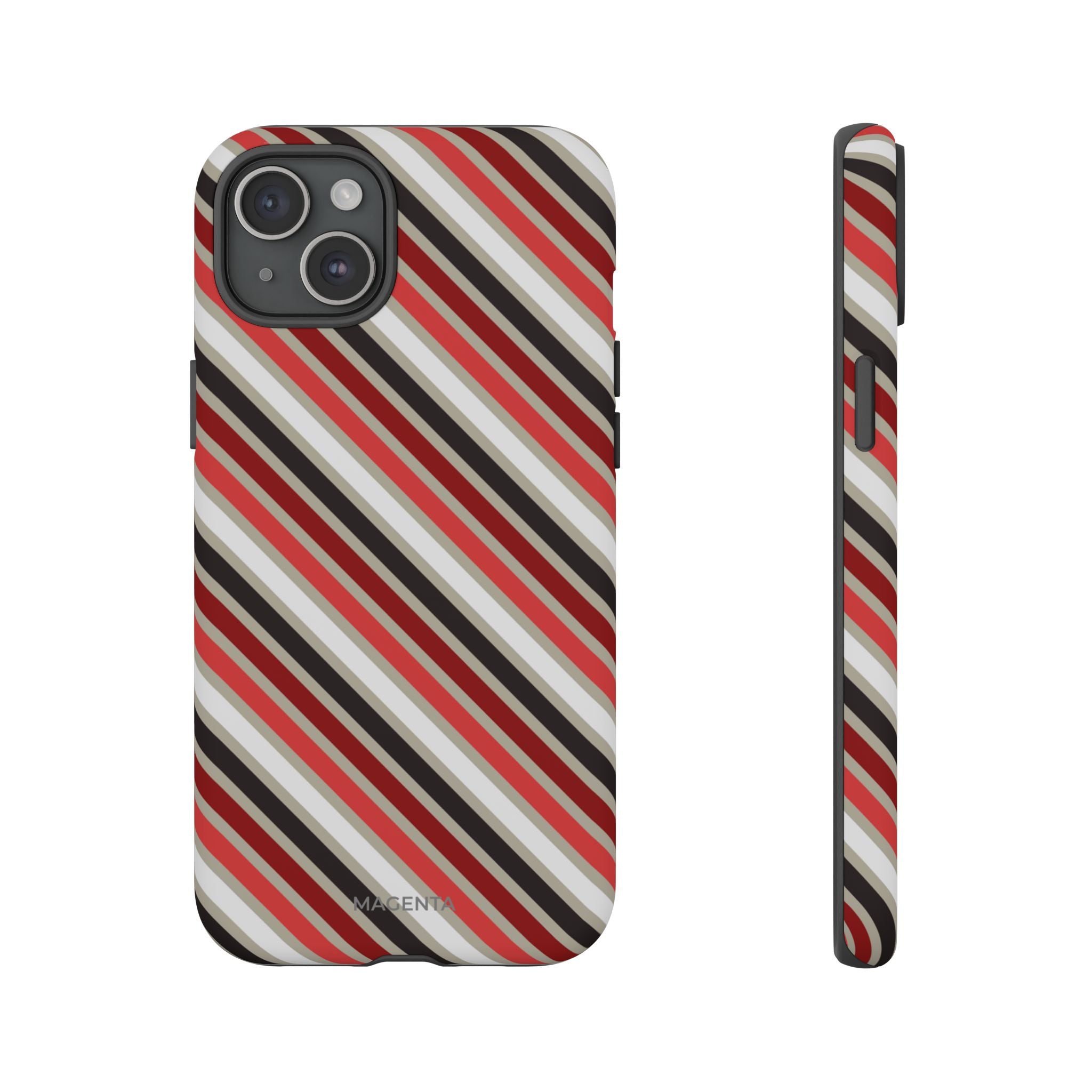 Red-Black Rhythm Tough Case