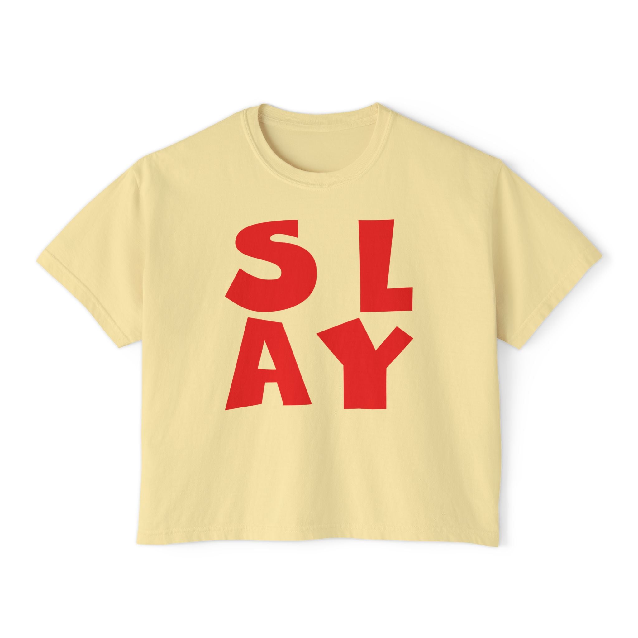 Slay Boxy Tee
