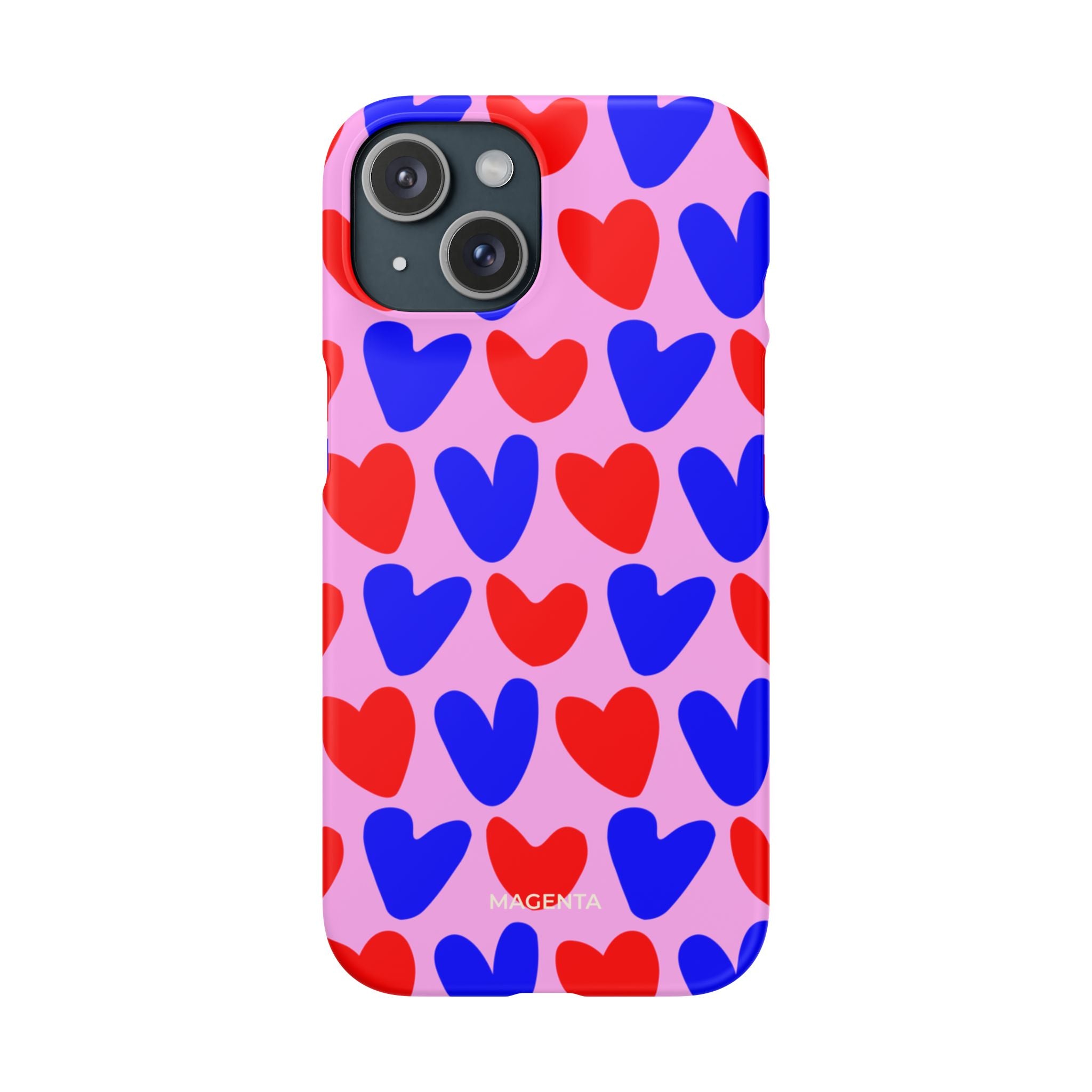 Zesty Hearts Snap Case