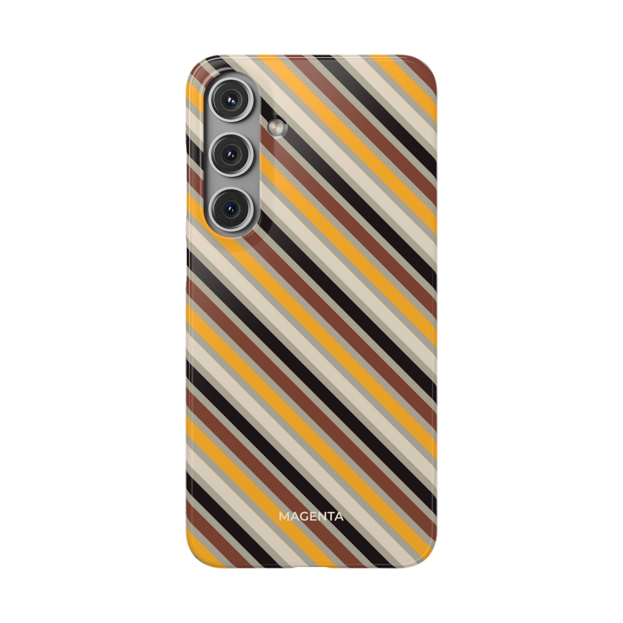 Earthy Stripes Snap Case