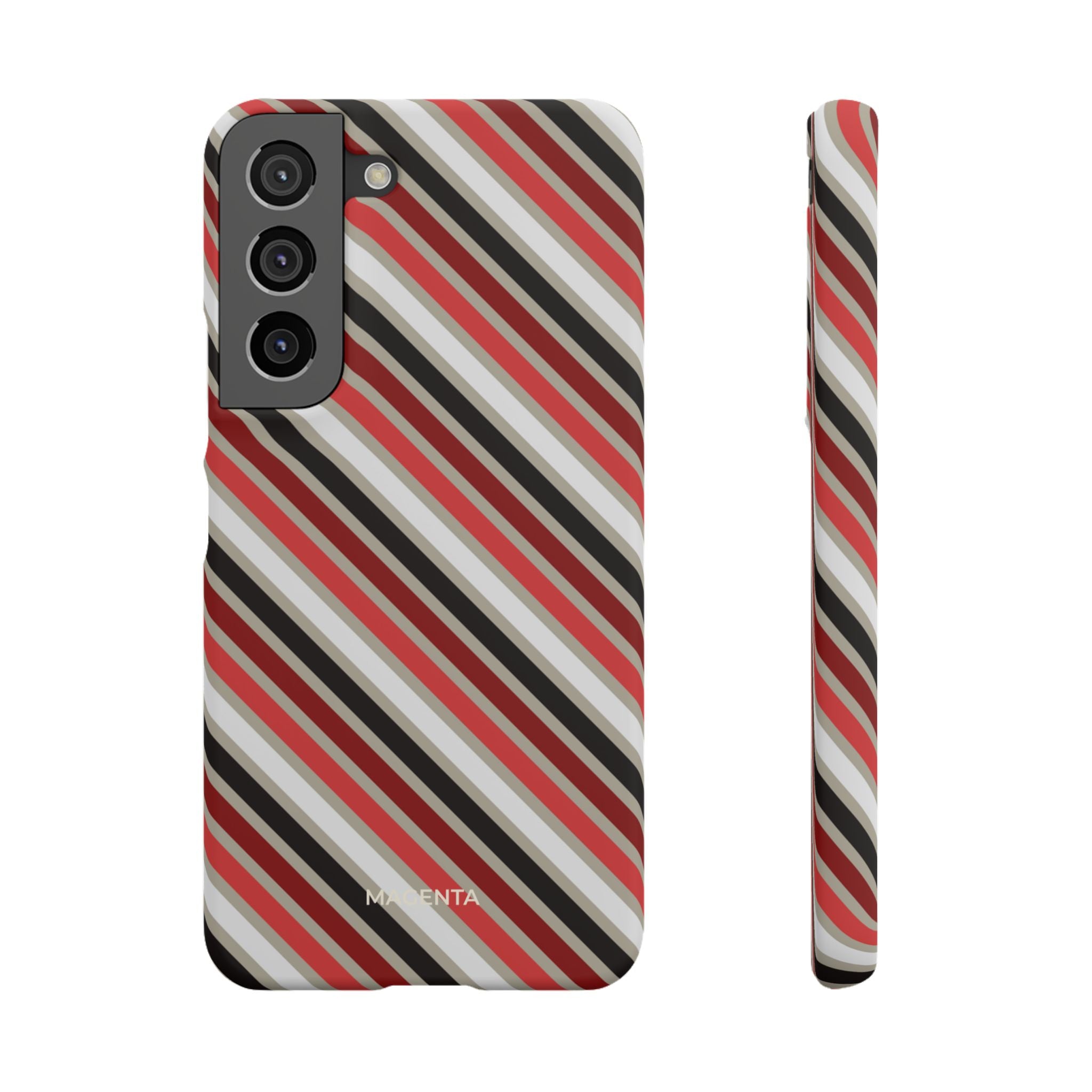 Red & Black Rhythm Snap Case