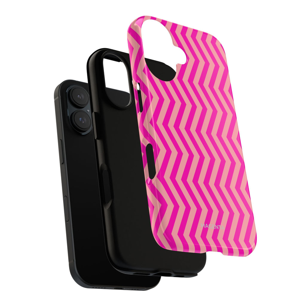 Pink Chevron Tough Case