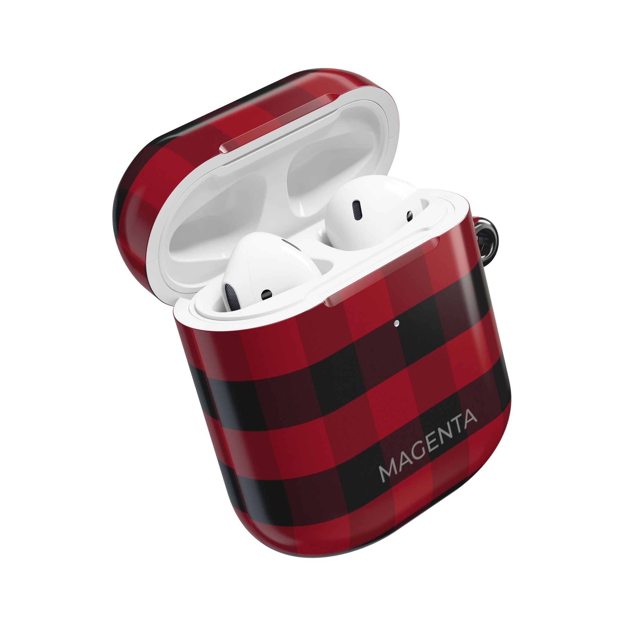 Red Plaid AirPods Case