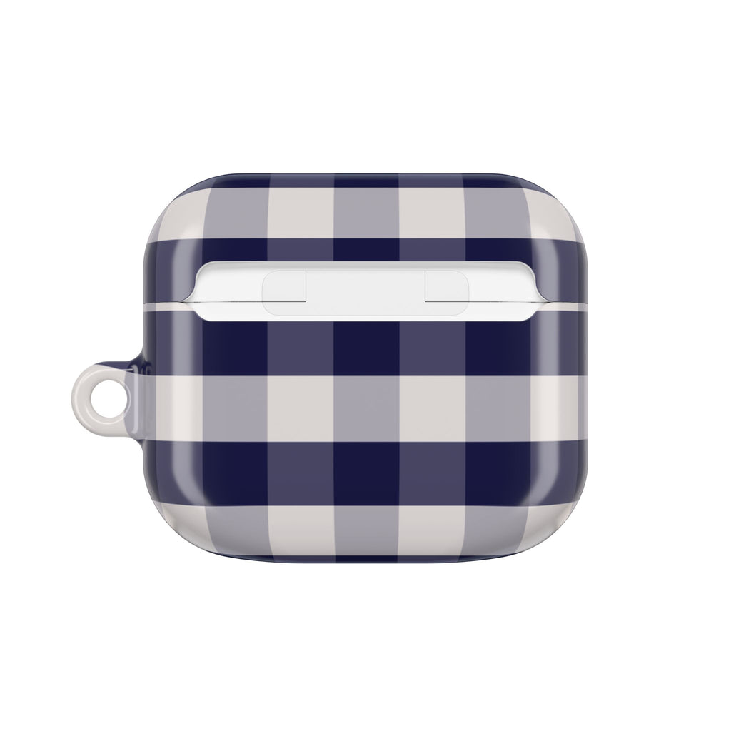 Navy Plaid AirPods Gen 3 Case