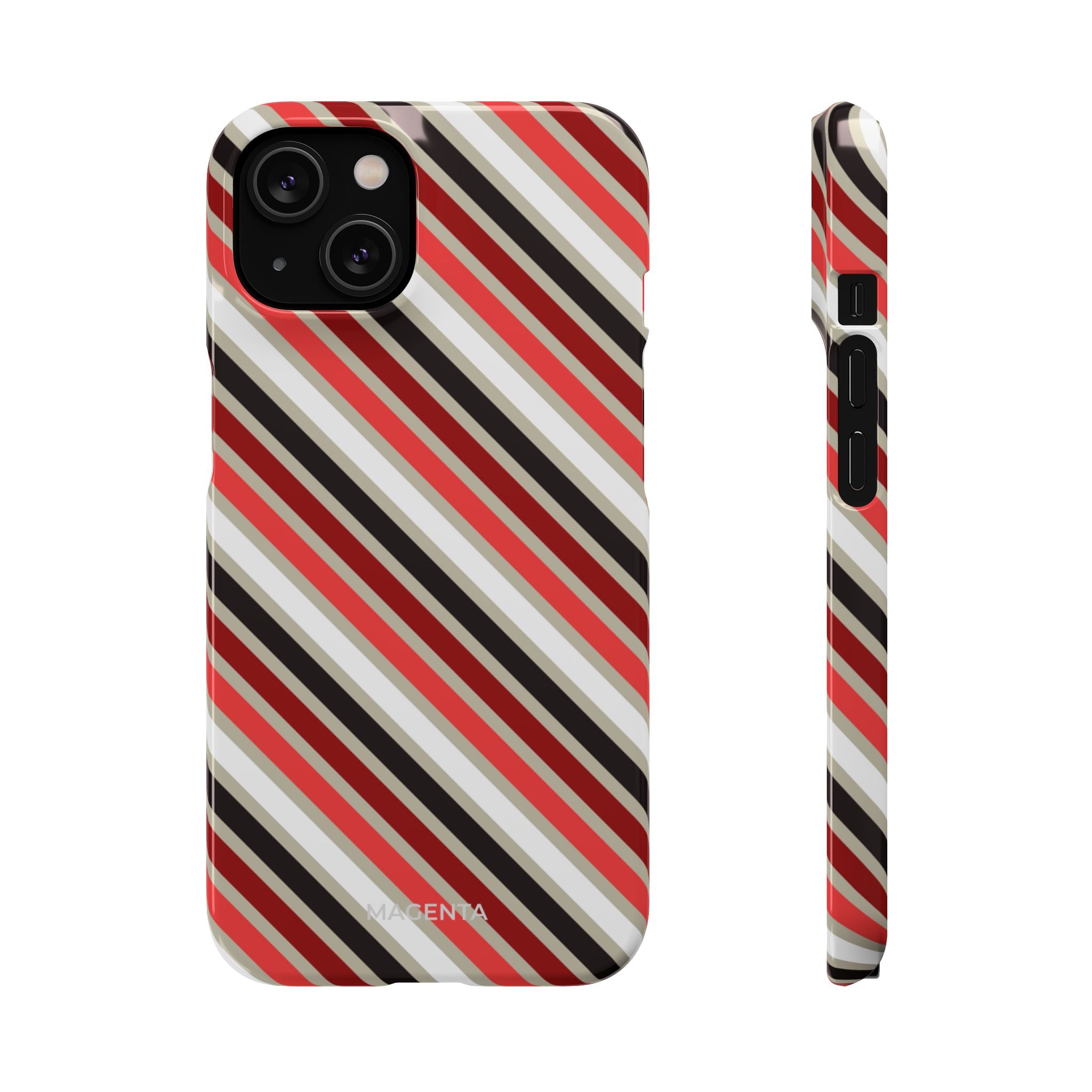 Red & Black Rhythm Snap Case
