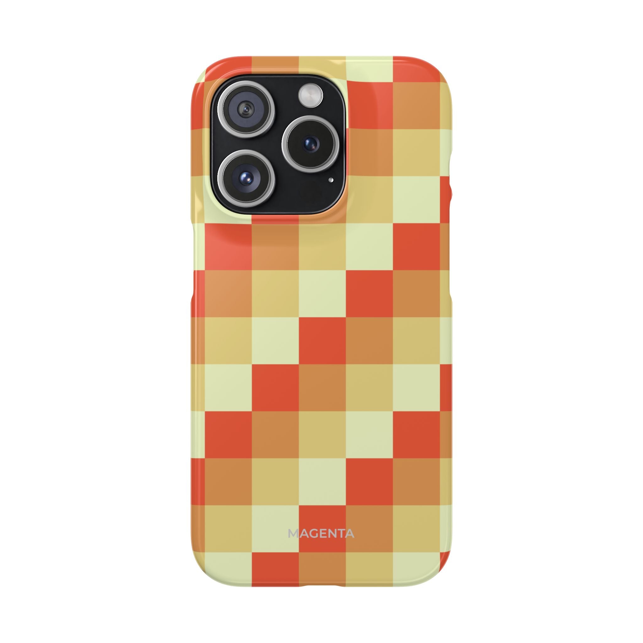 Pixelated Sunset Snap Case