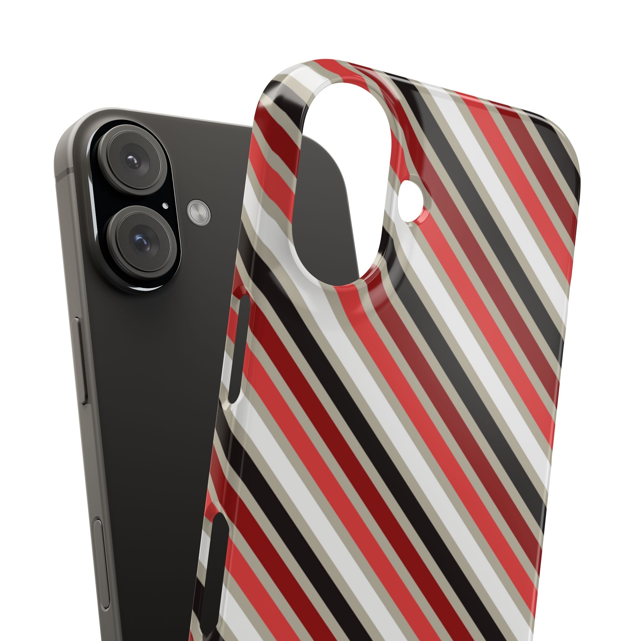 Red & Black Rhythm Snap Case