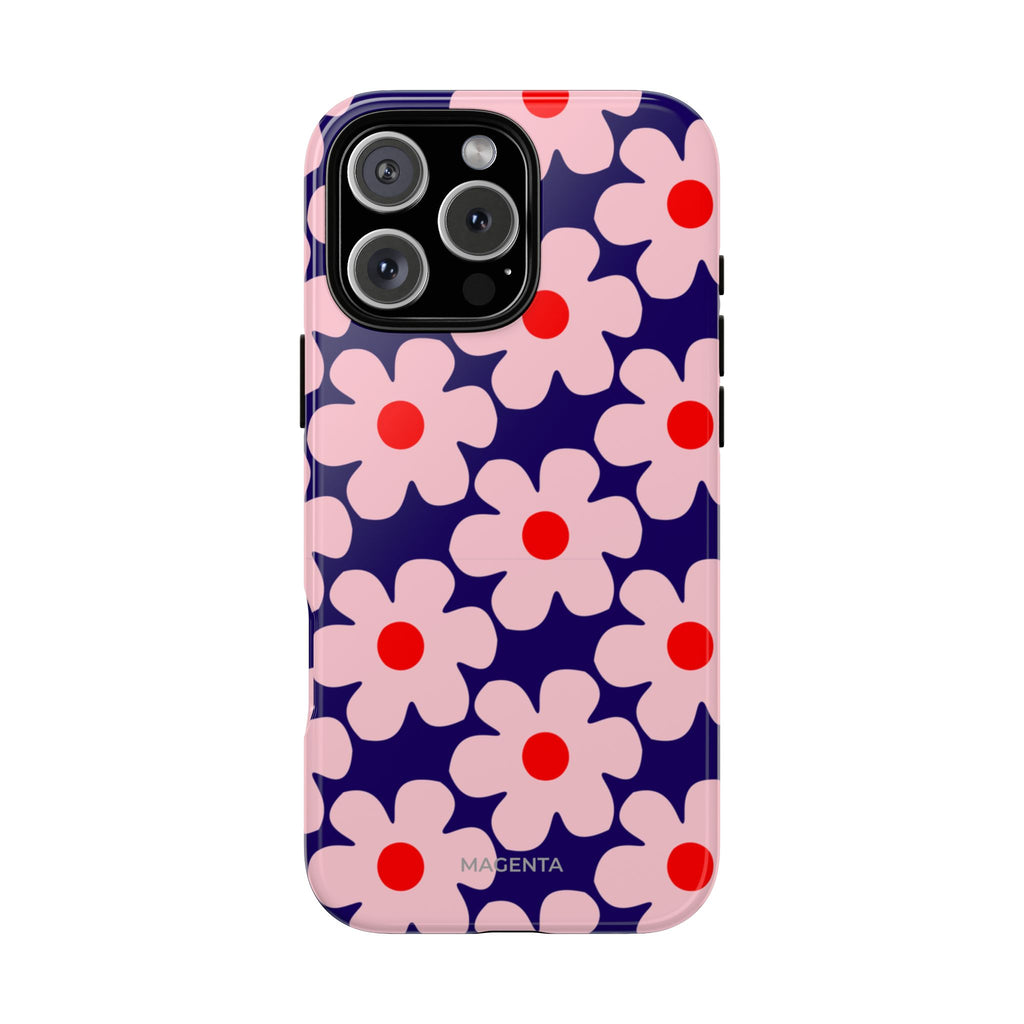 Minimal Pale Pink Flowers Tough Case