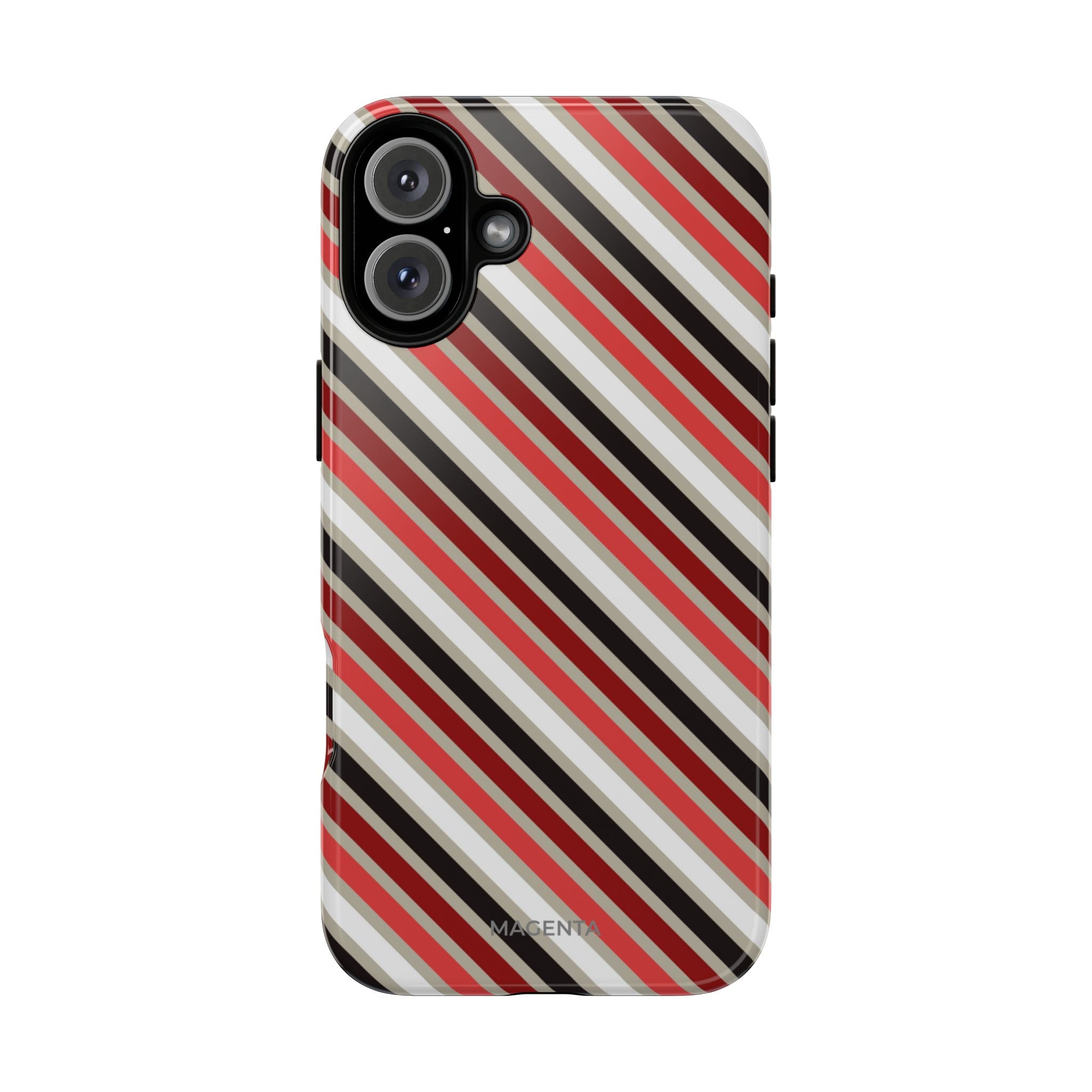 Red-Black Rhythm Tough Case