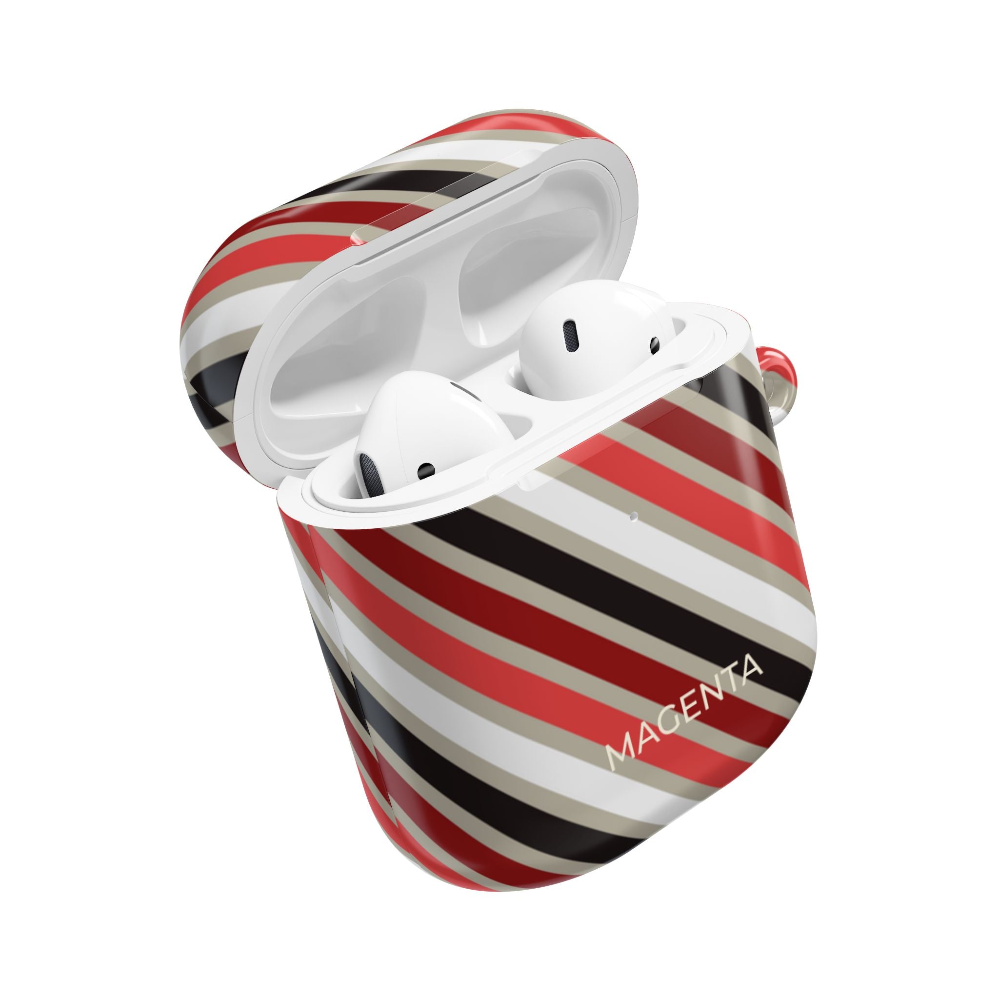 Red & Black Rhythm AirPods Case