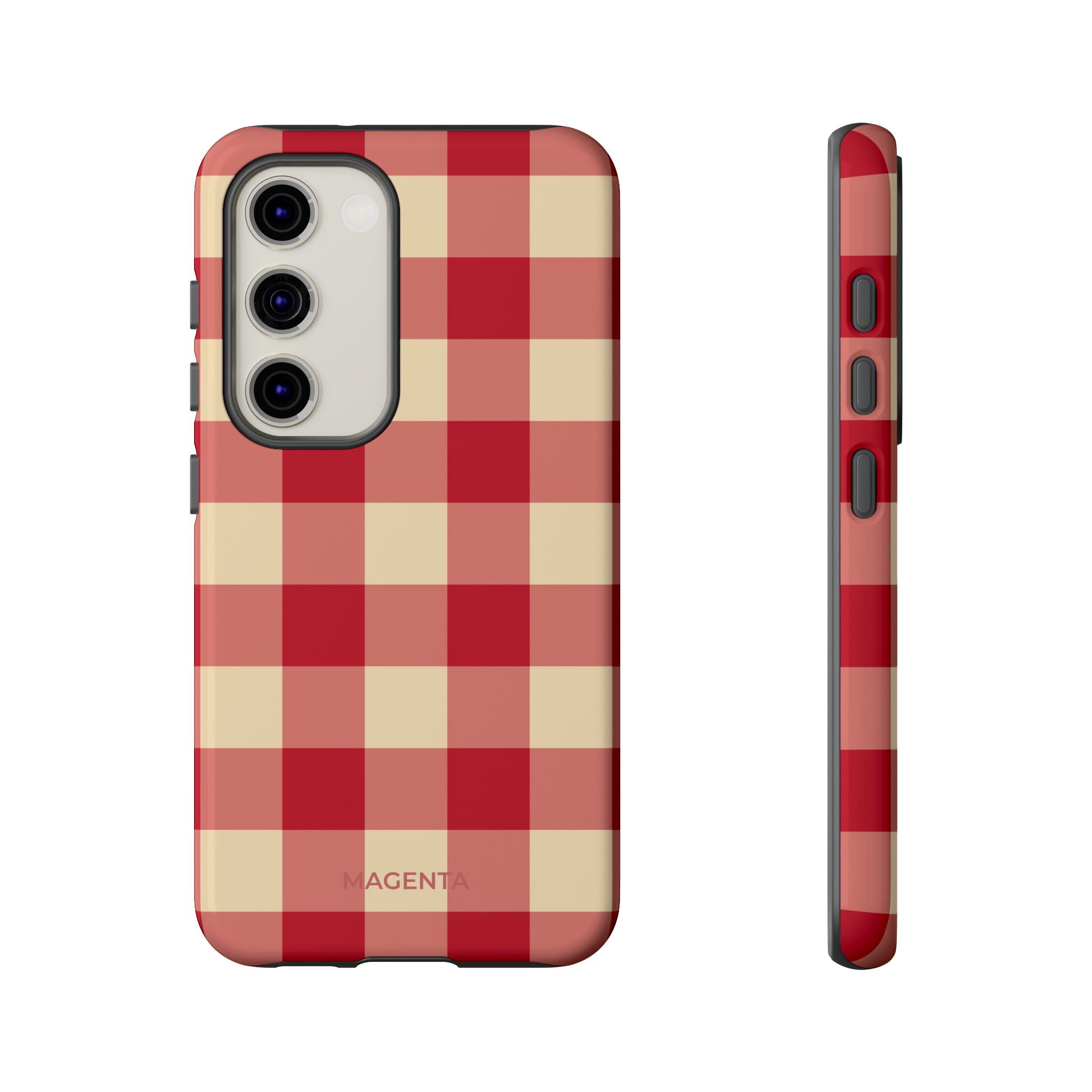 Red and Cream Checker
