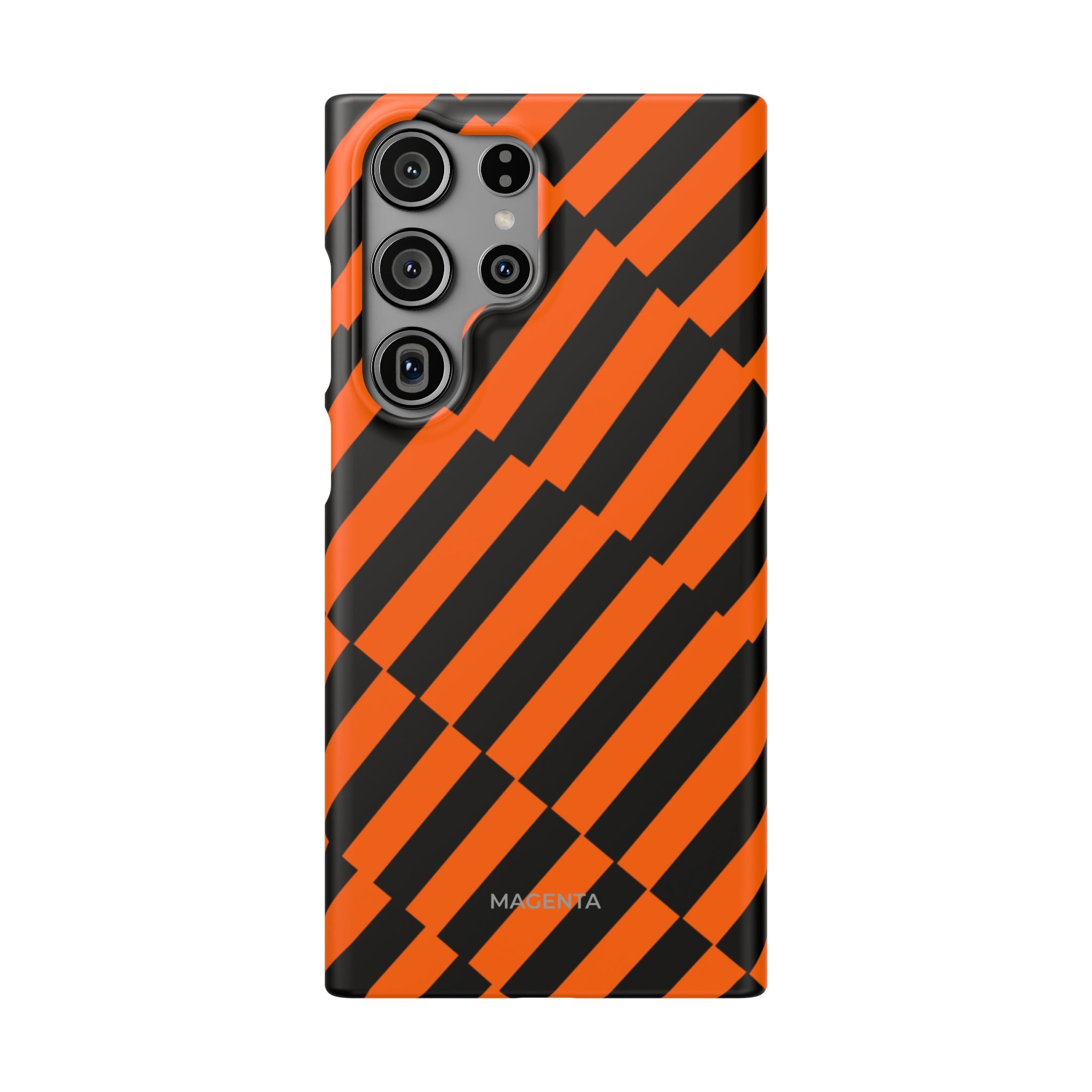 Pumpkin Stripes Snap Case