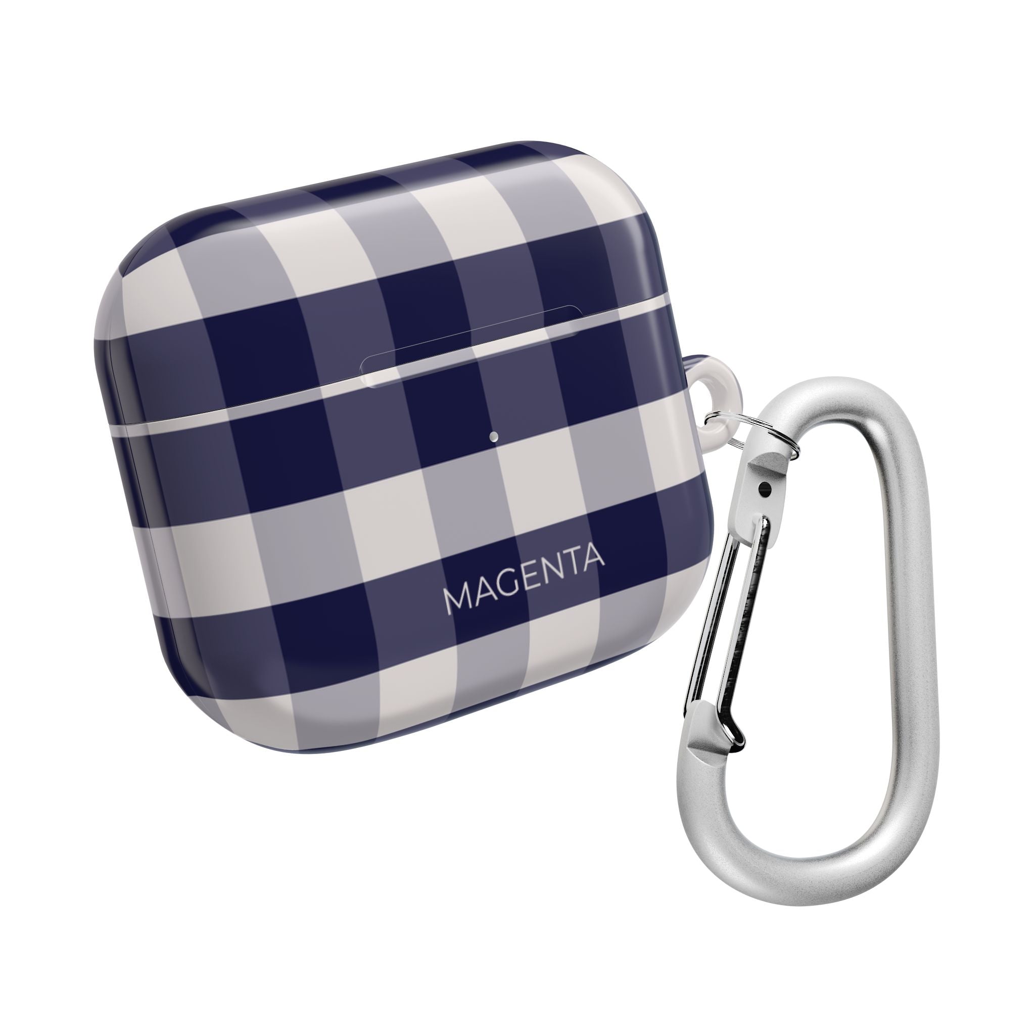Navy Plaid AirPods Gen 3 Case