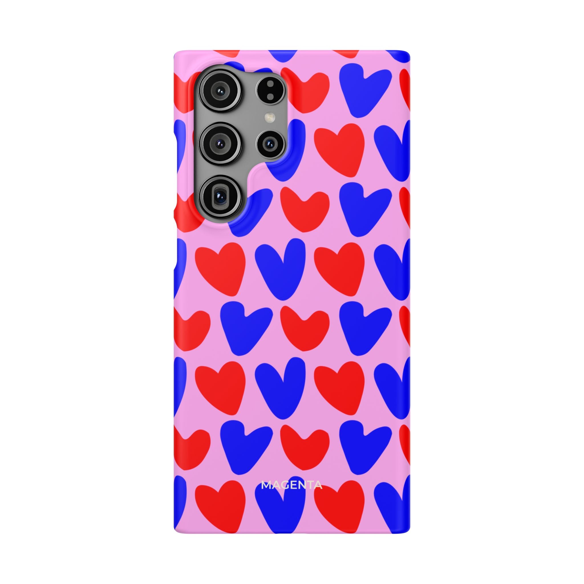 Zesty Hearts Snap Case