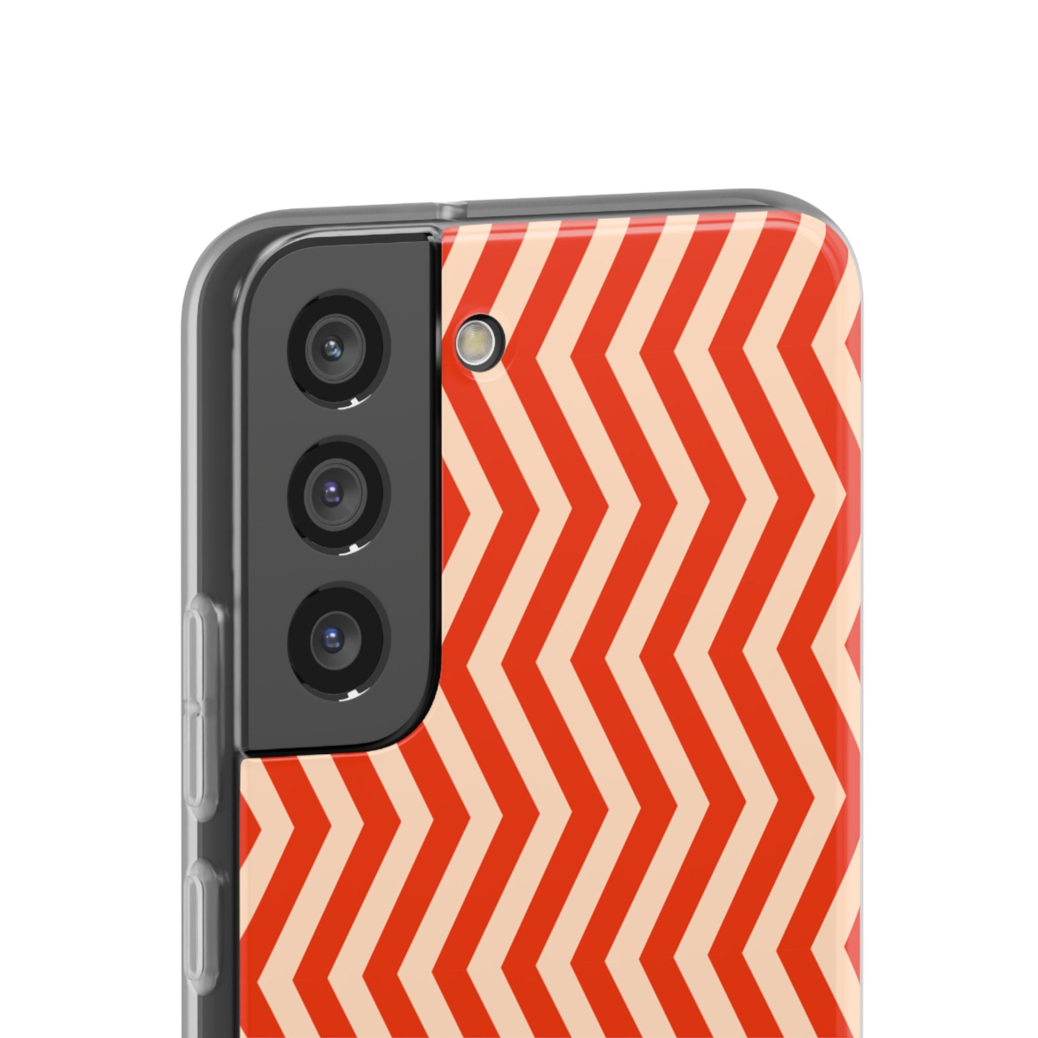 Red Zig Zag Flexi Case