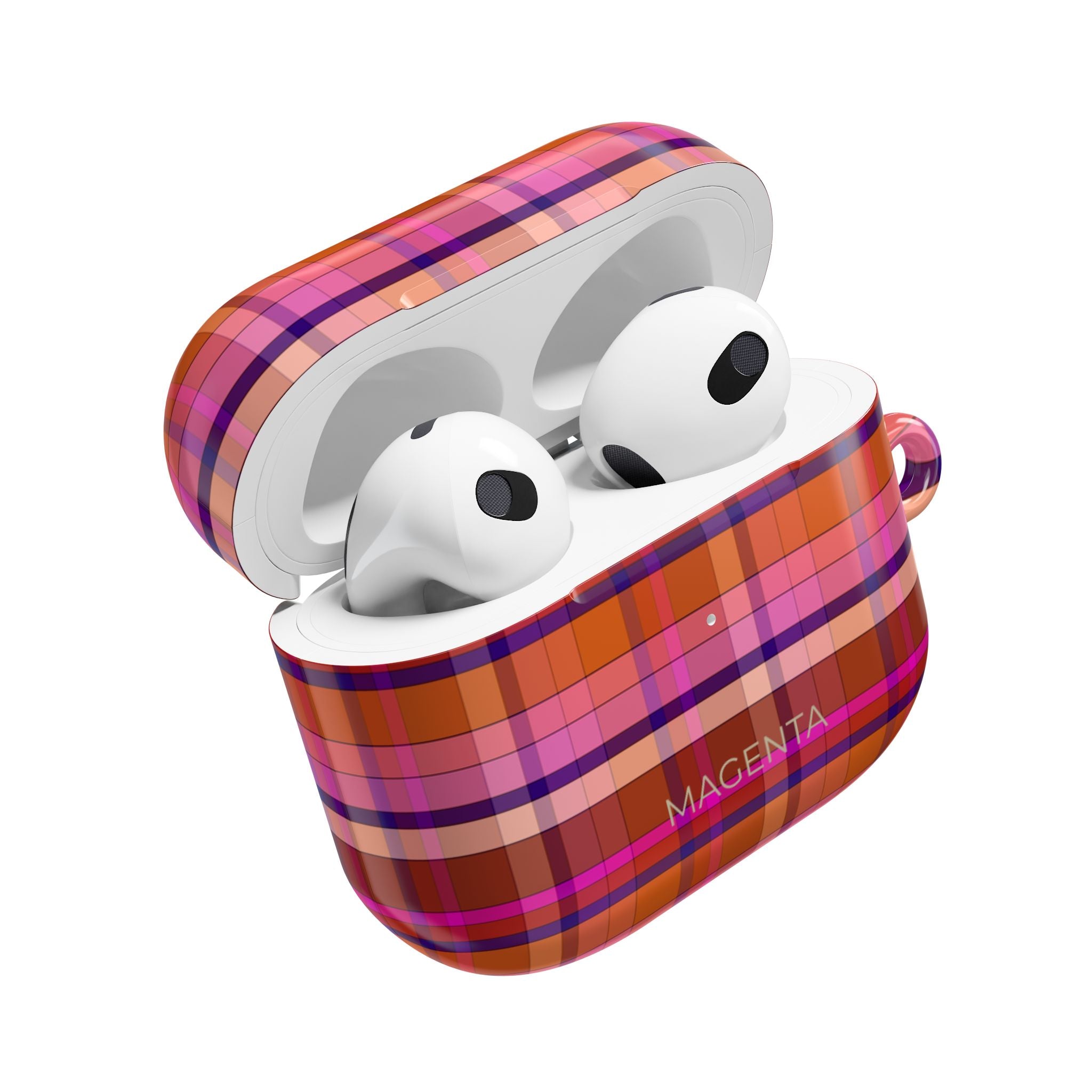 Blush Tartan Plaid AirPods Gen 3 Case