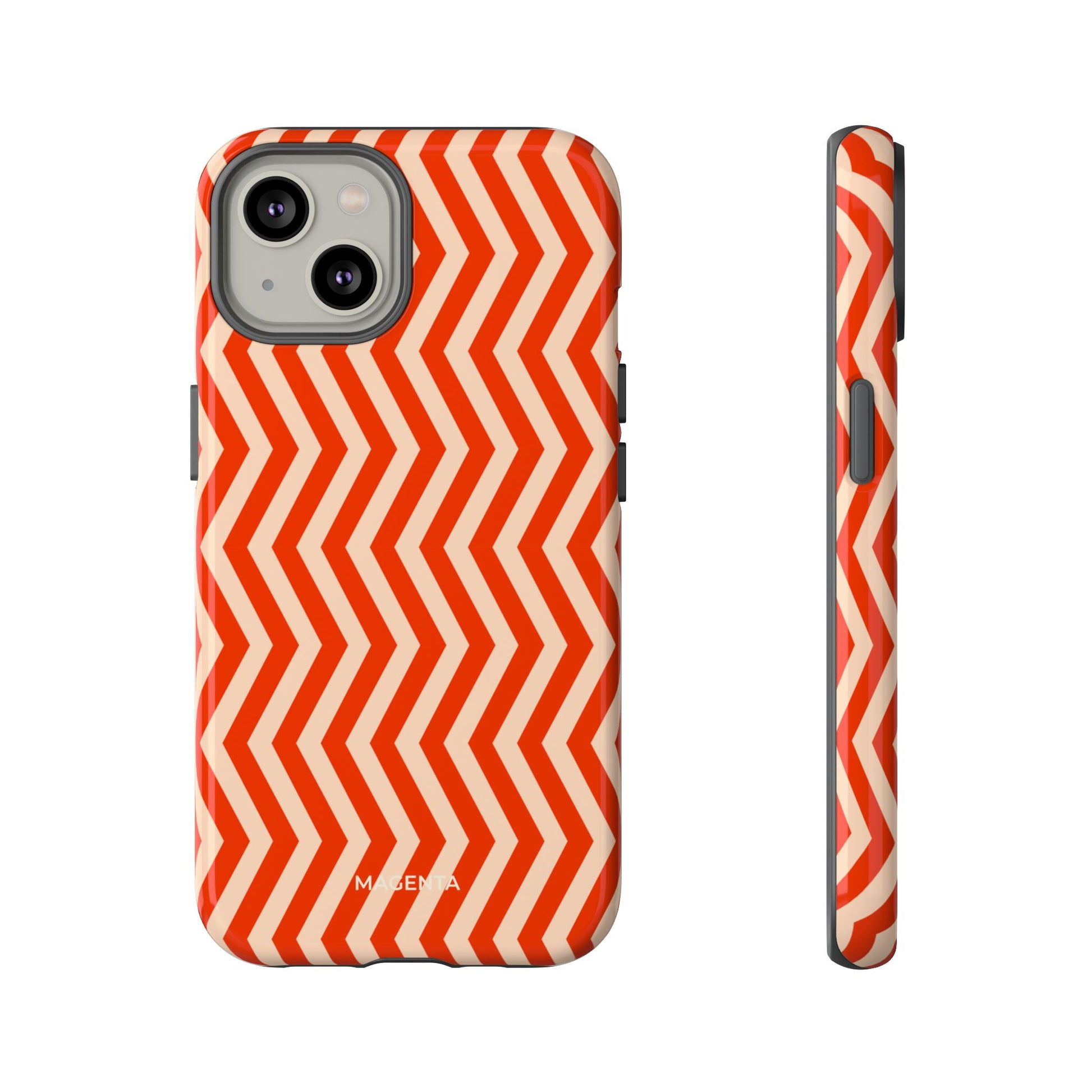 Red Chevron Tough Case