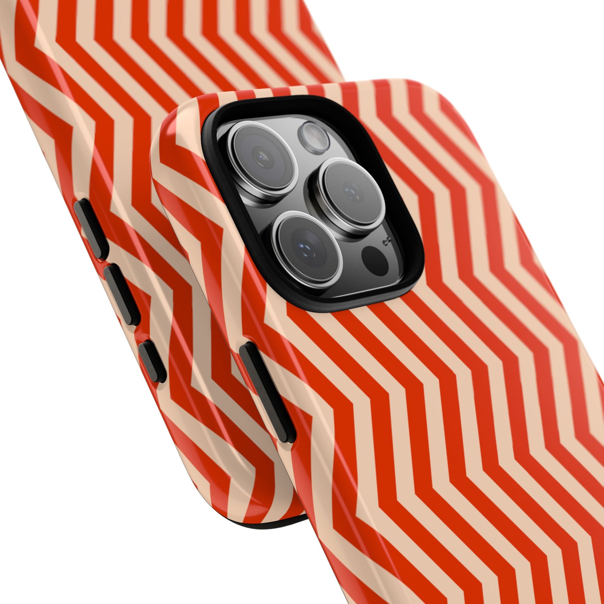 Red Chevron Tough Case