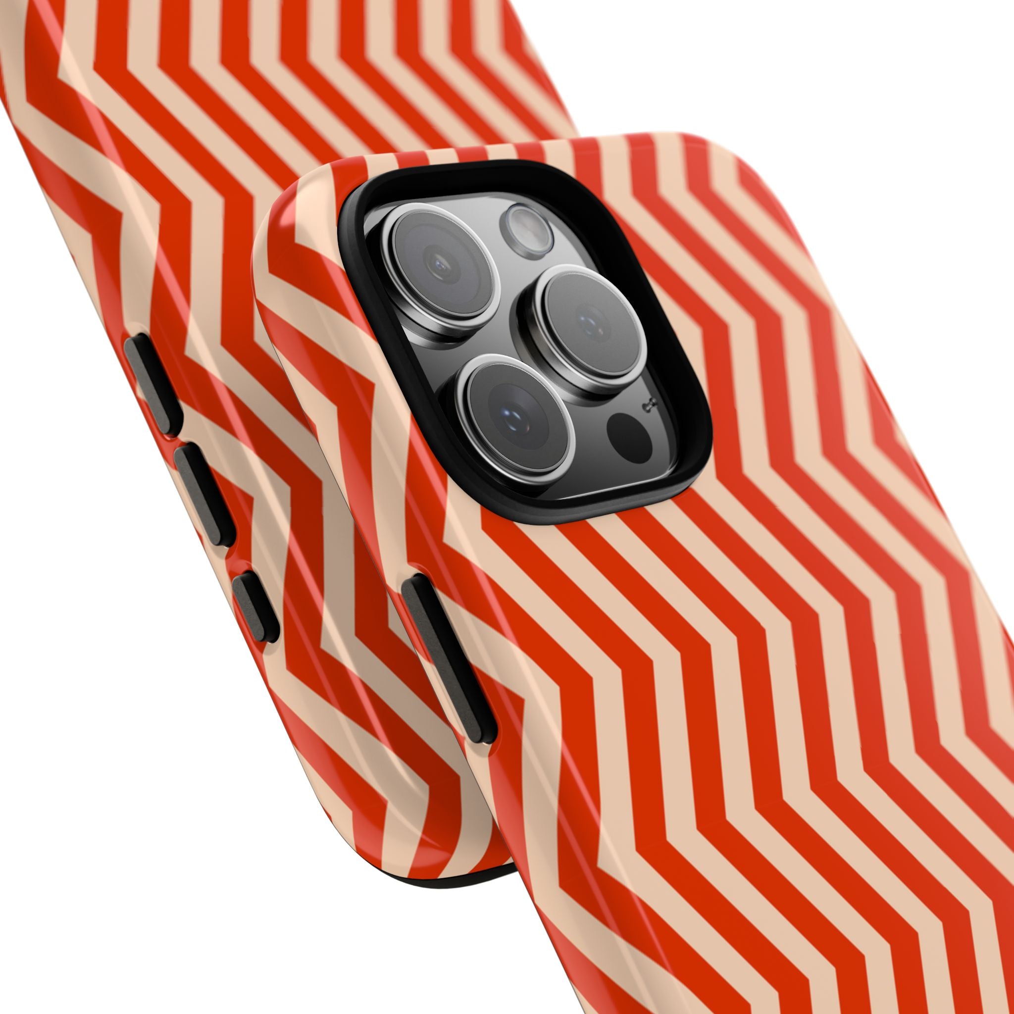Red Chevron Tough Case