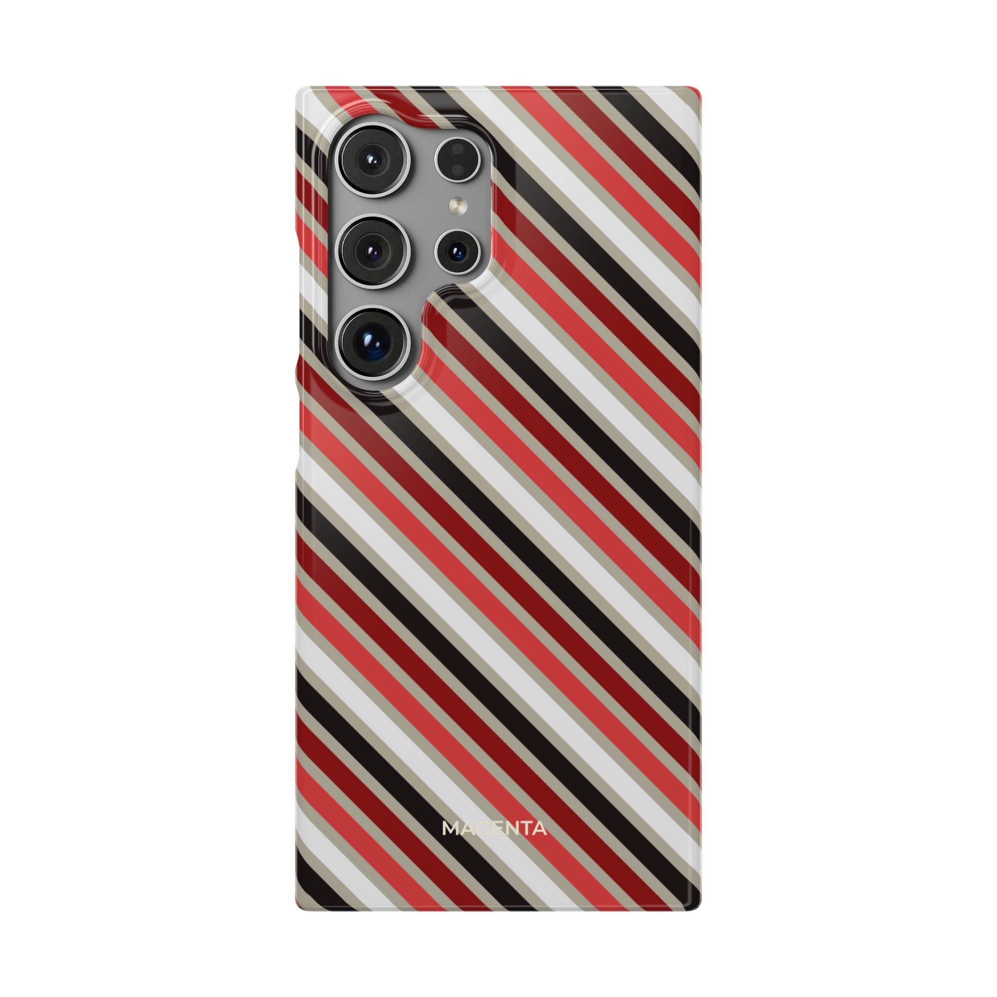 Red & Black Rhythm Snap Case