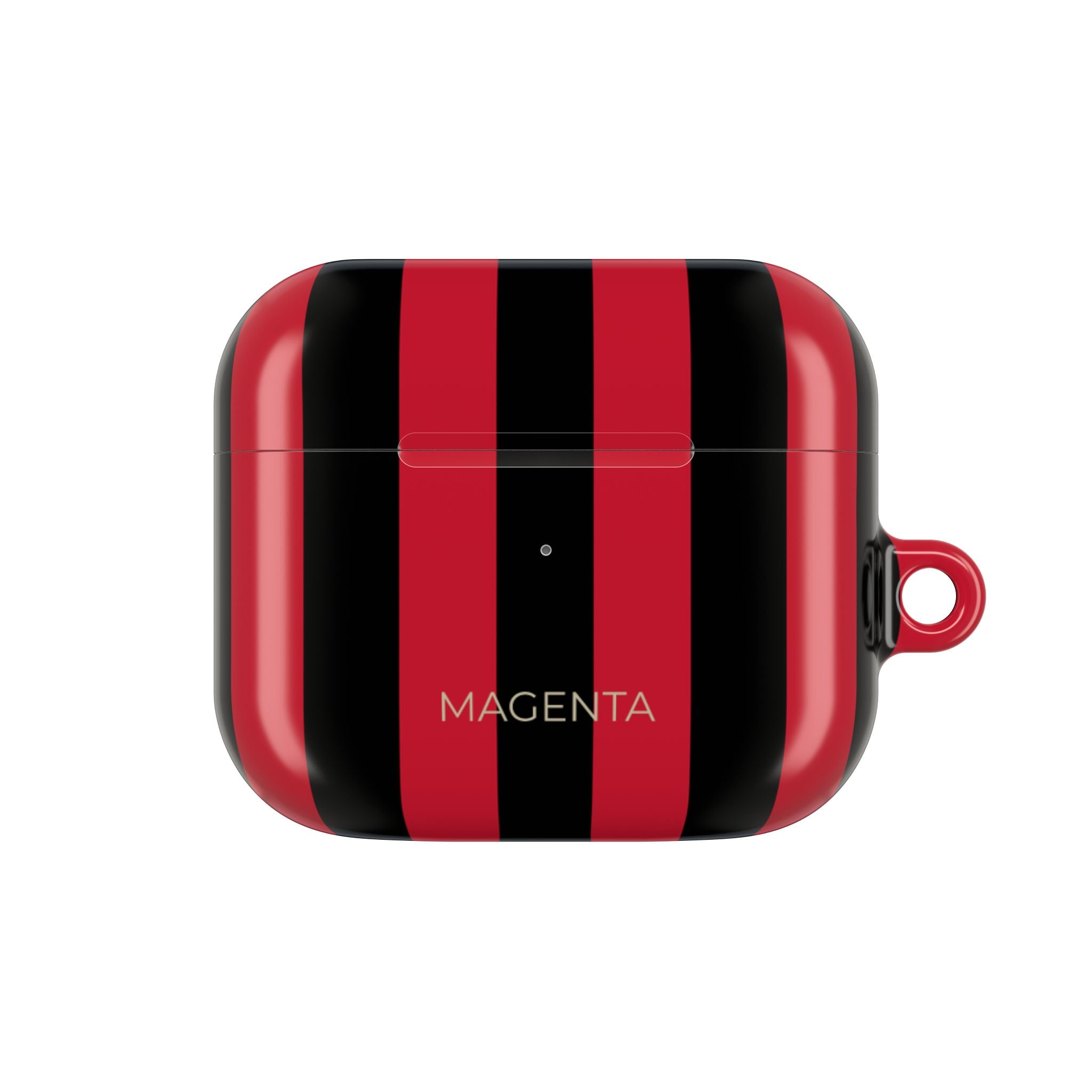 Red & Black Stripes AirPods Gen 3 Case