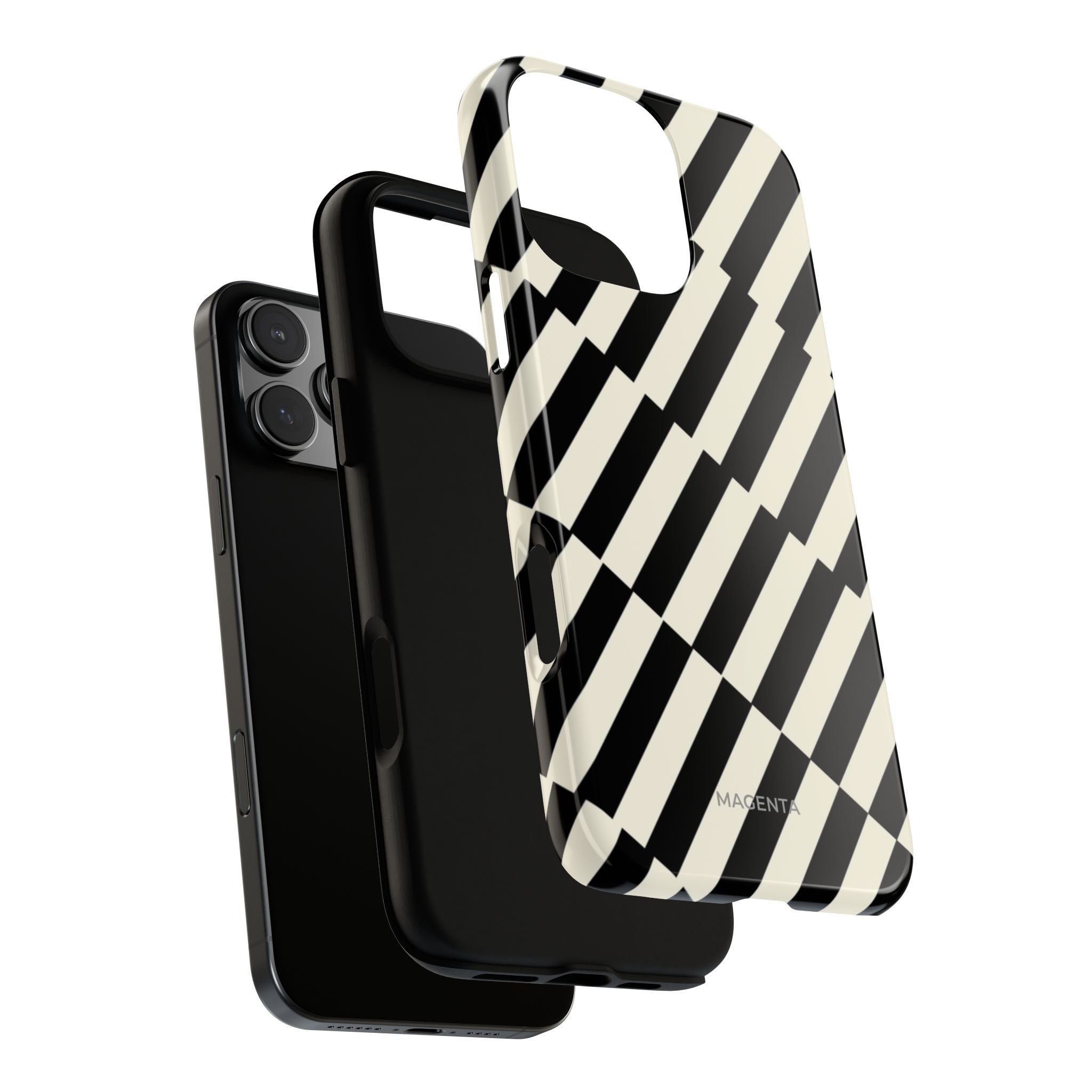 Black & White Crosswalk Tough Case