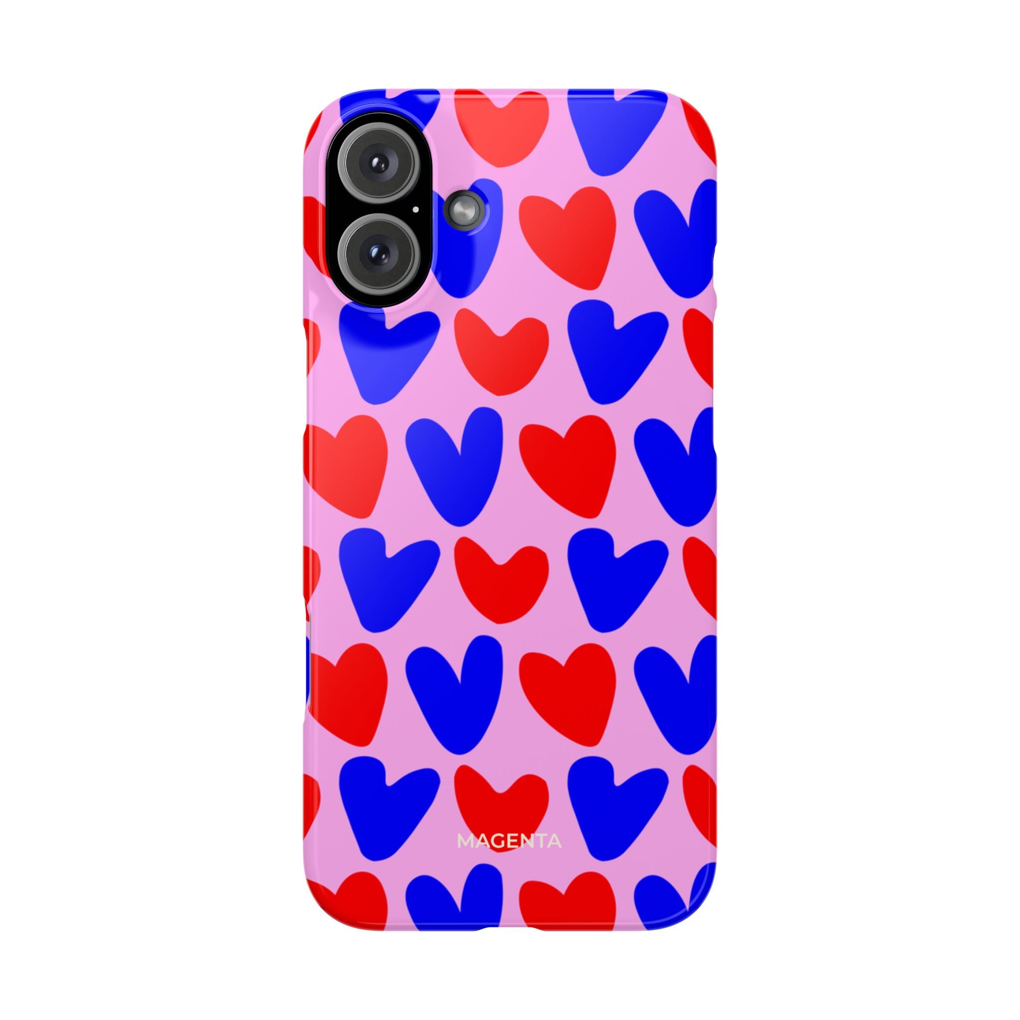 Zesty Hearts Snap Case