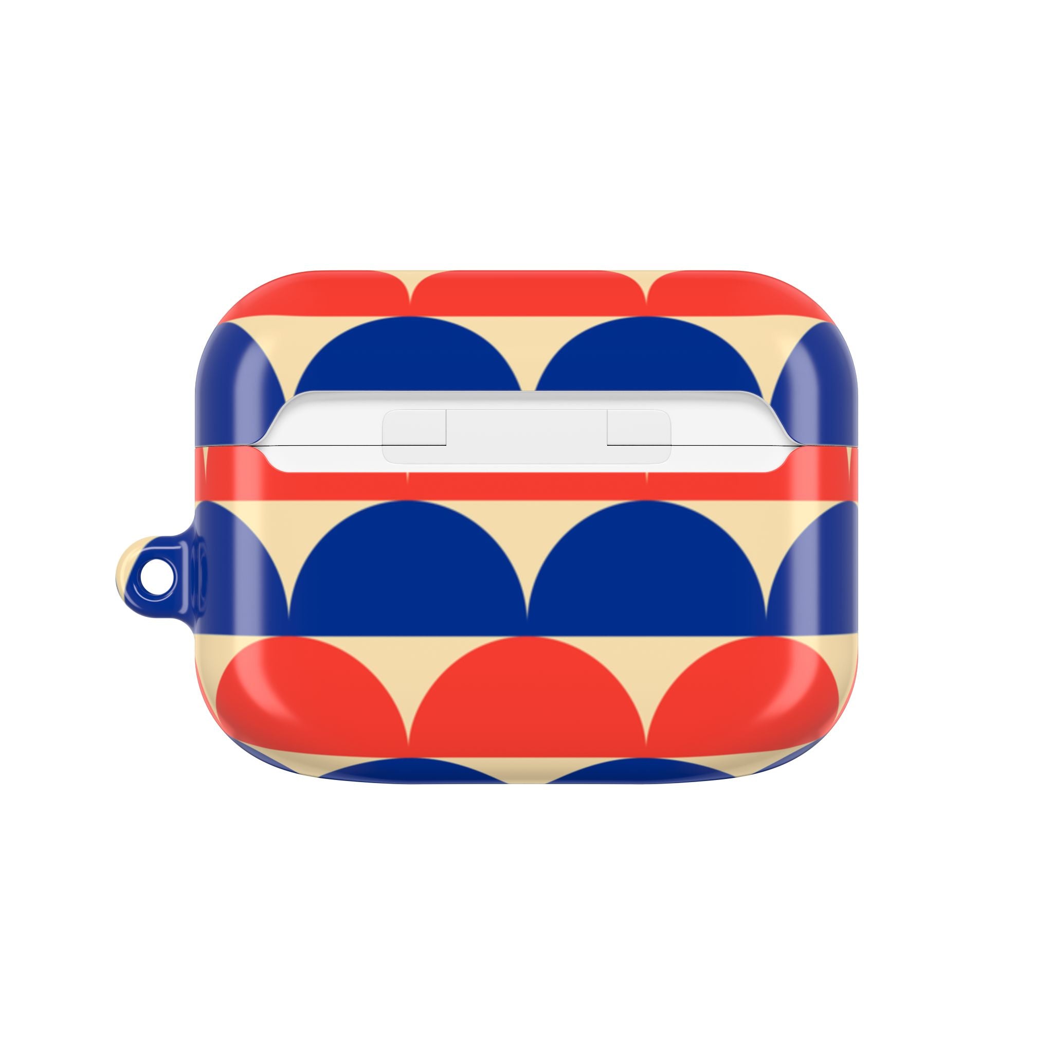 Red & Blue Half Circle AirPods Pro Gen 1 Case