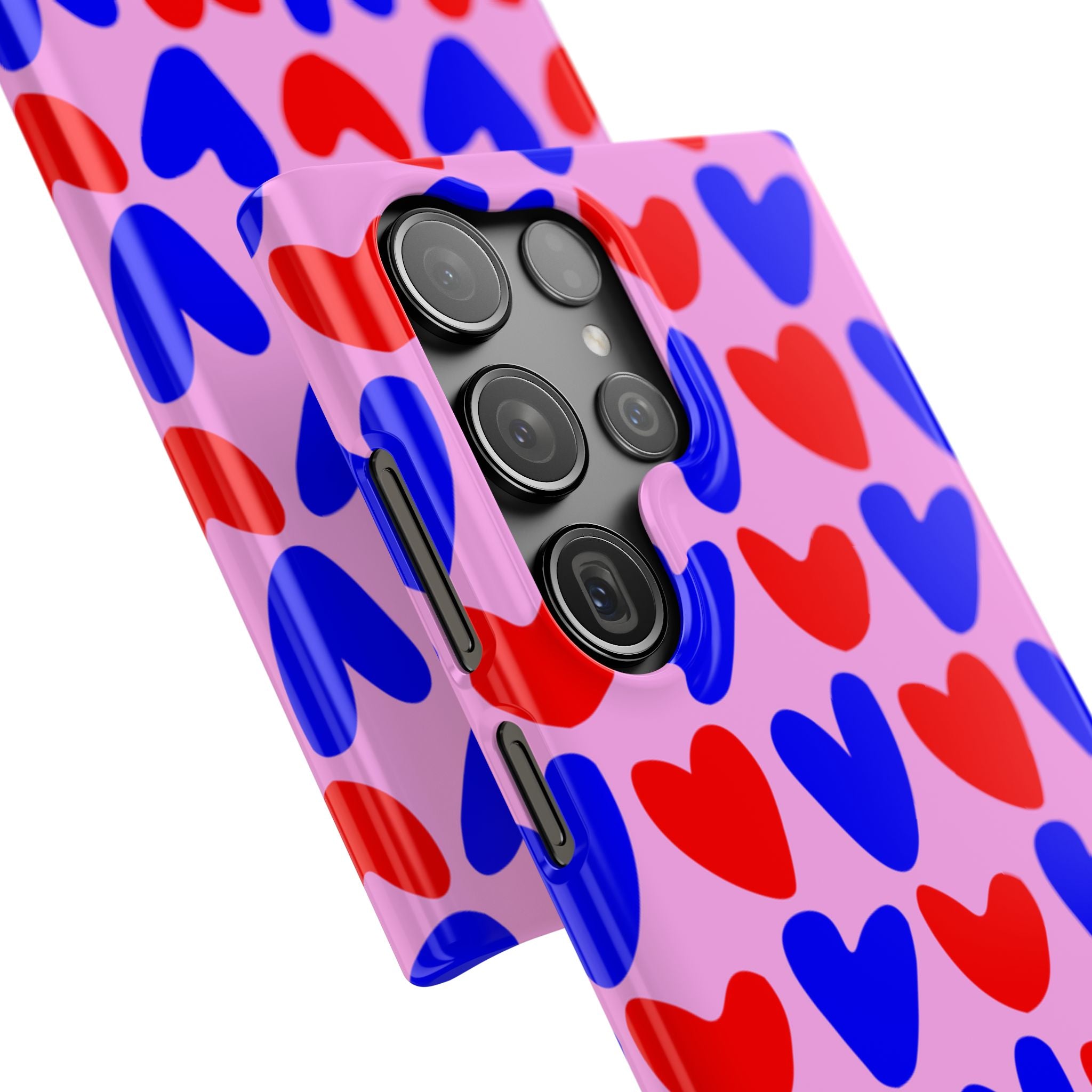 Zesty Hearts Snap Case