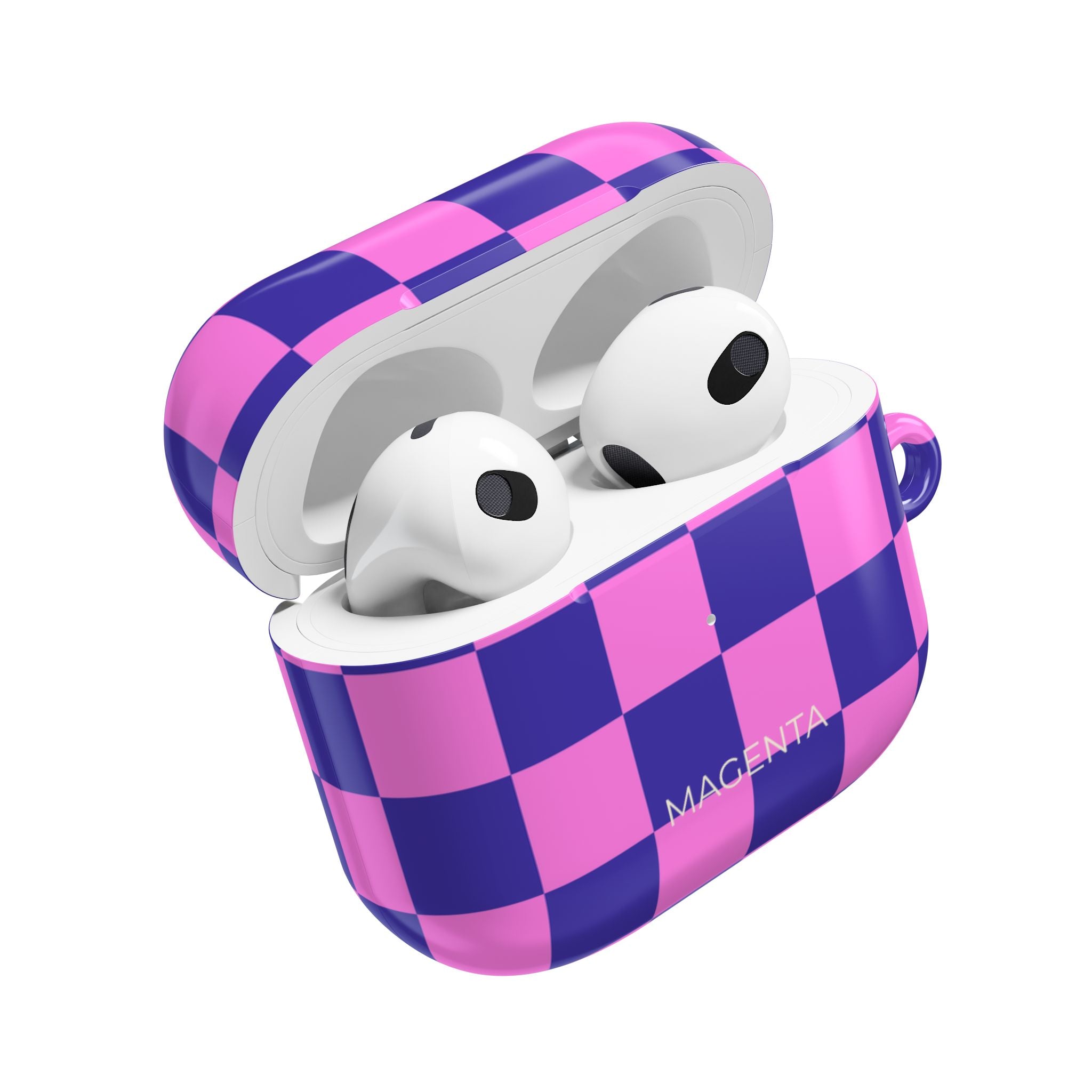 Blue & Pink Checkmate AirPods Gen 3 Case