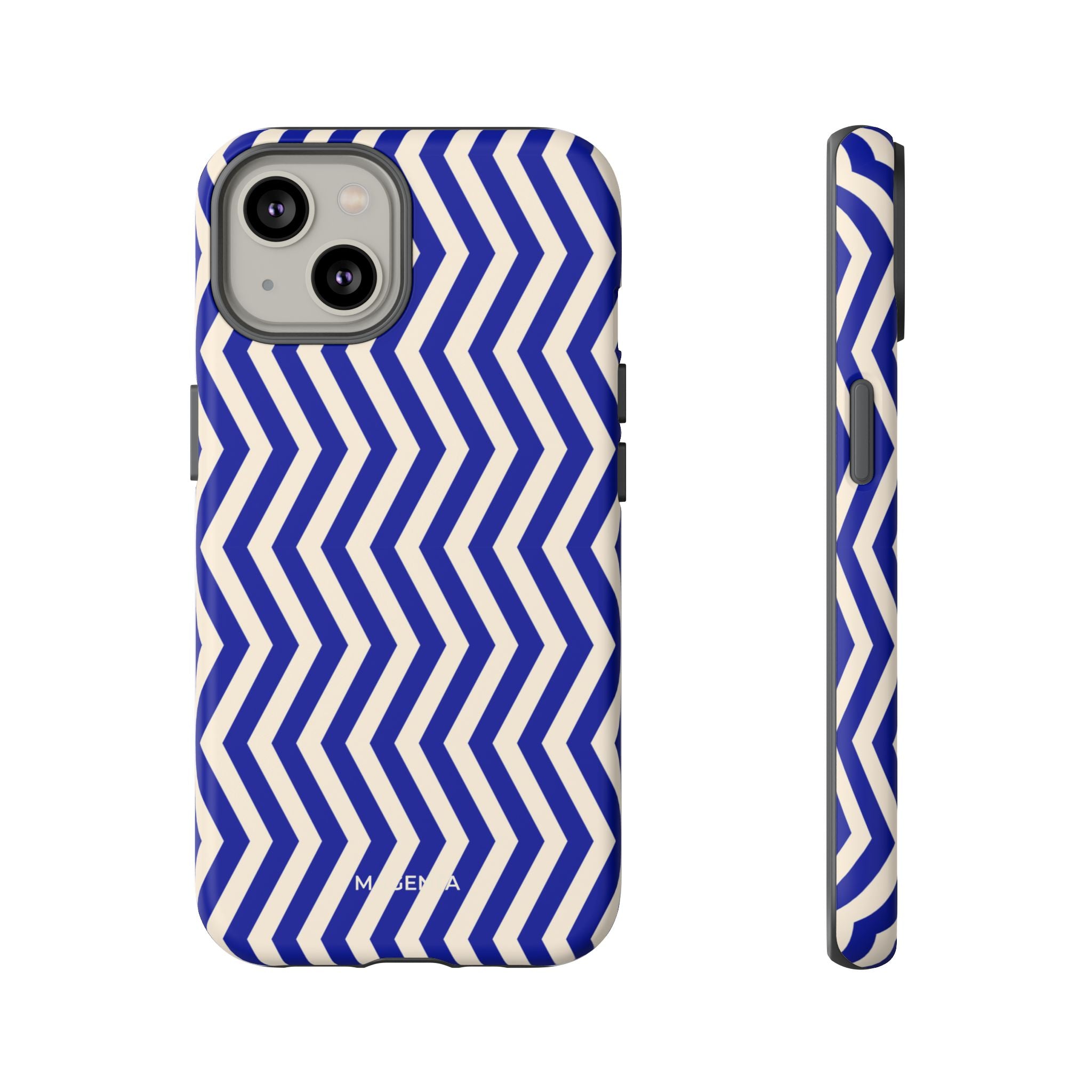 Blue Chevron Tough Case