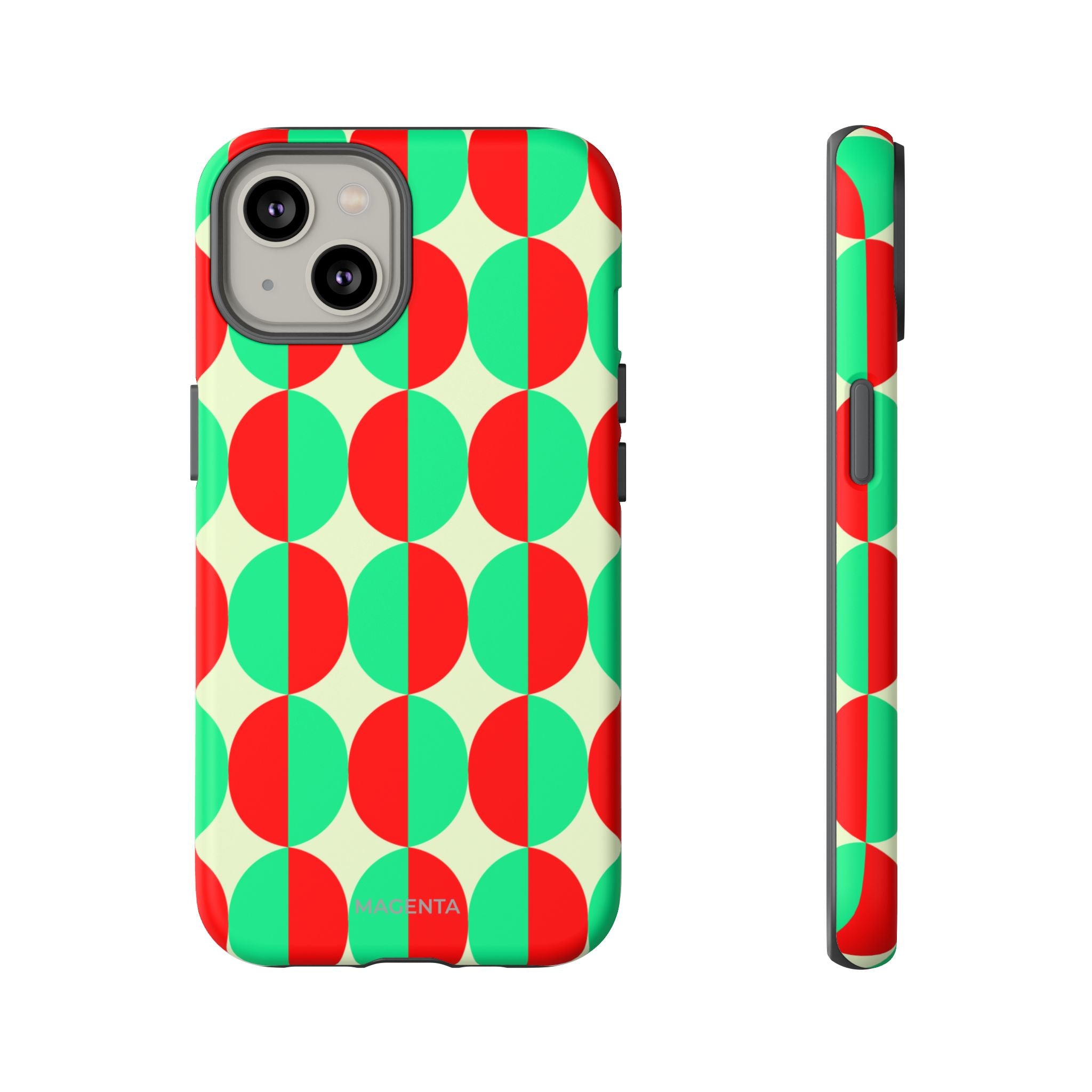 Red Green Circle Tough Case