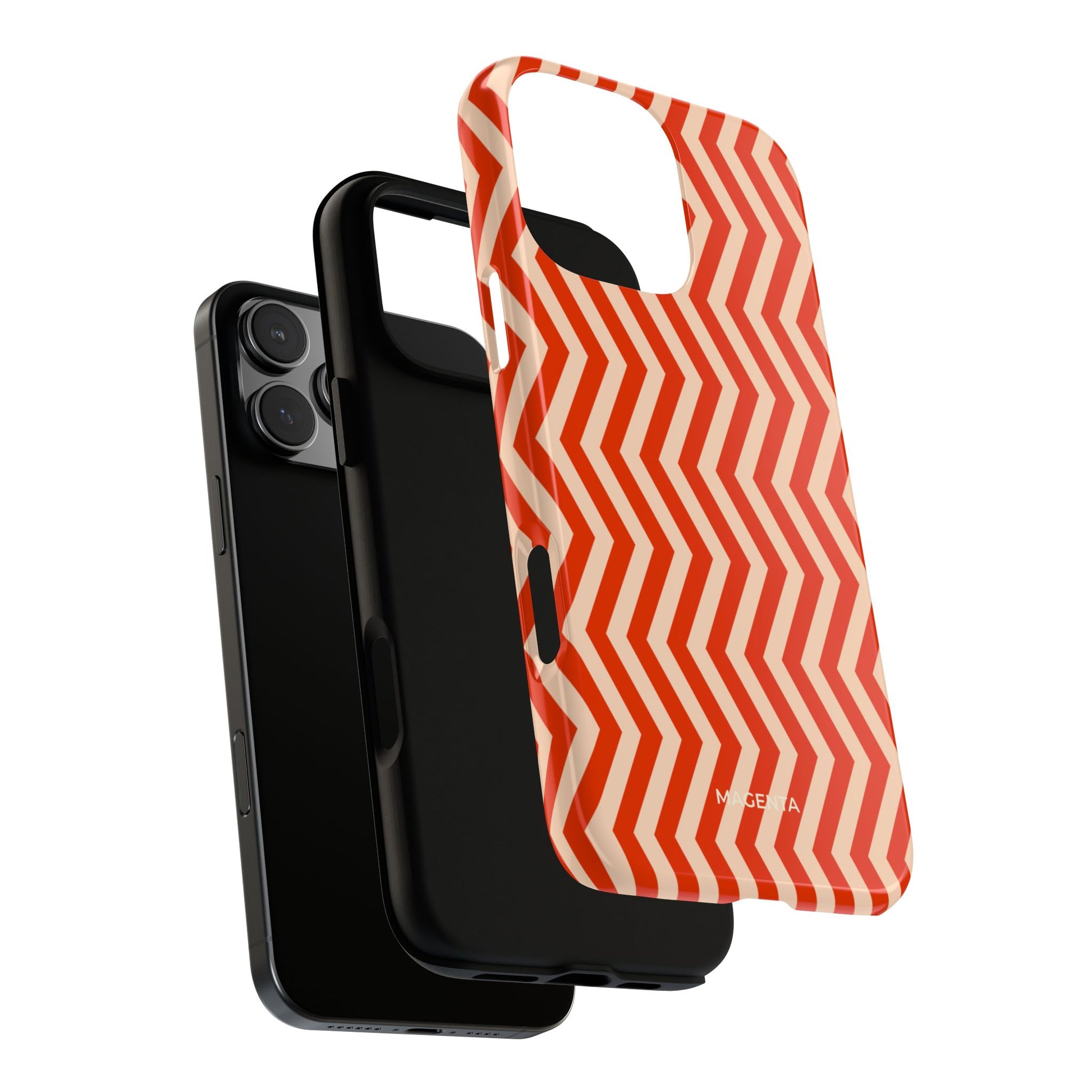 Red Chevron Tough Case