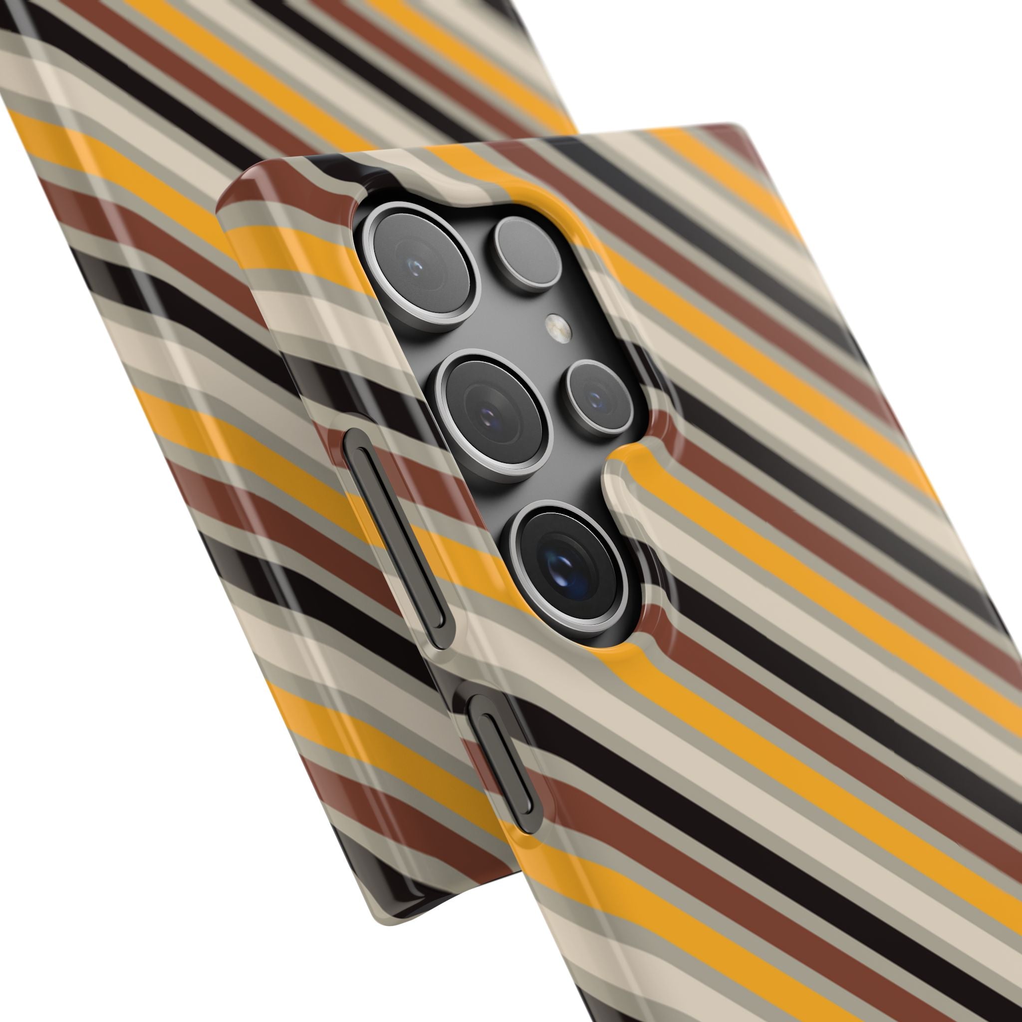 Earthy Stripes Snap Case
