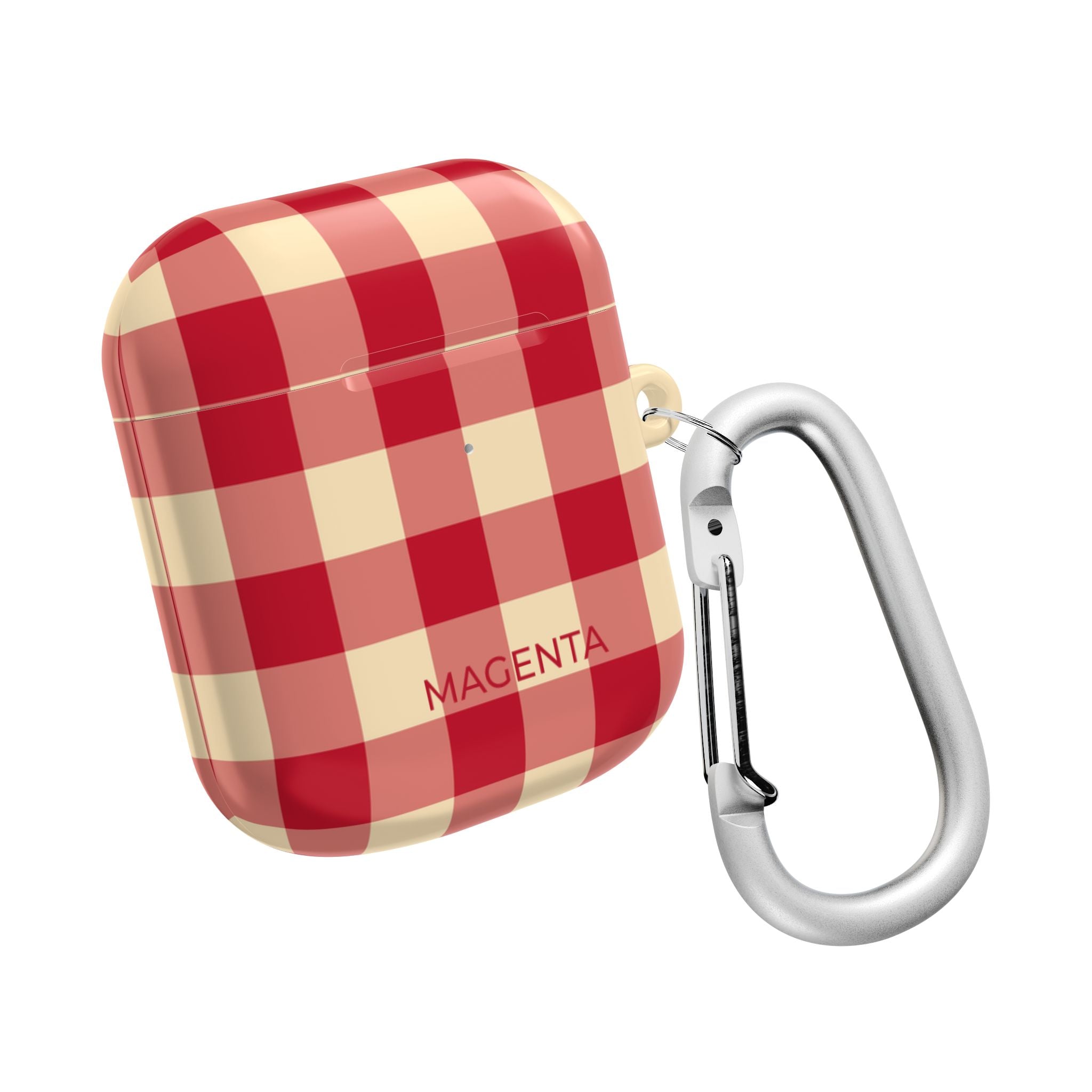 Red Plaid AirPods Gen 2 Case