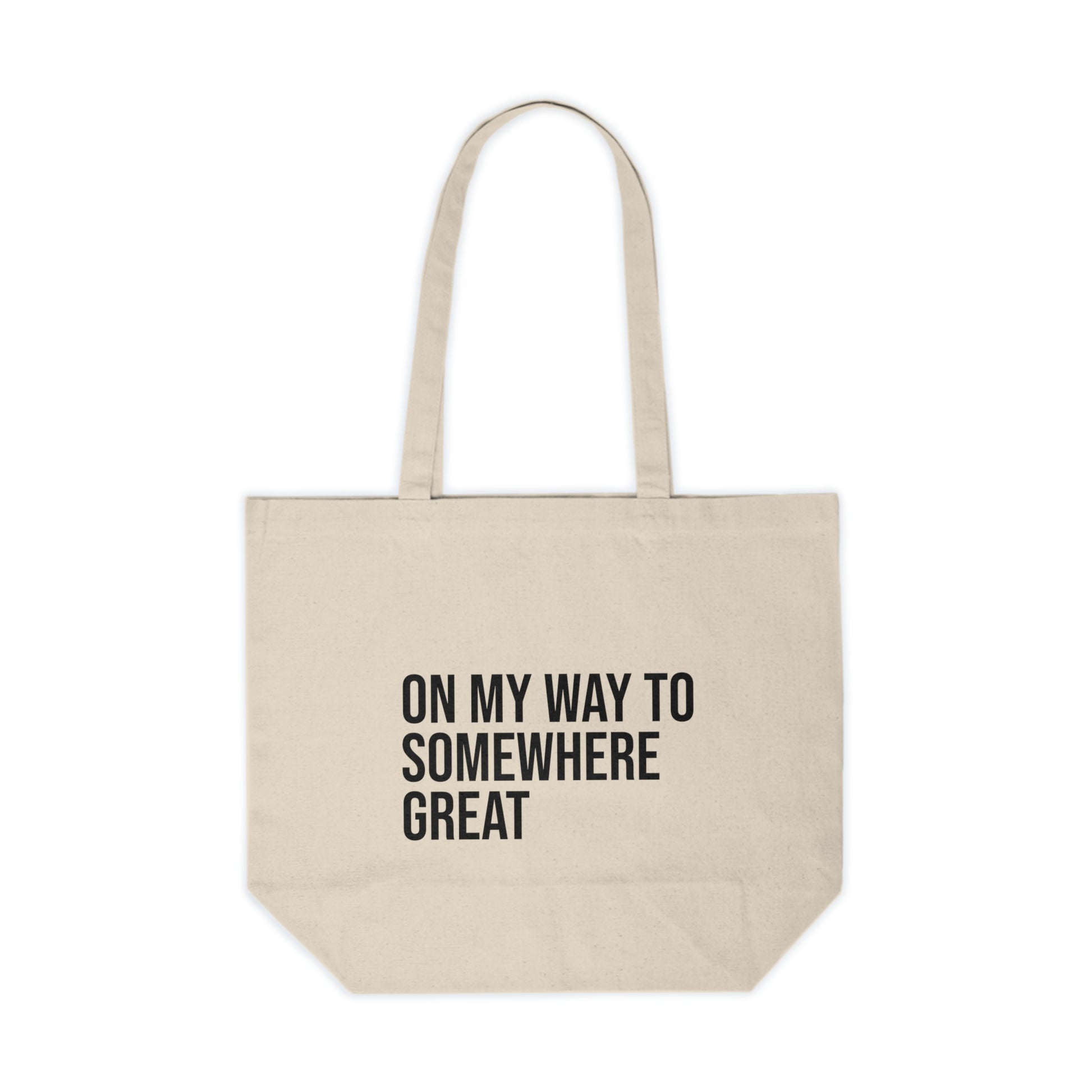 Adventure-Ready Canvas Shopping Tote