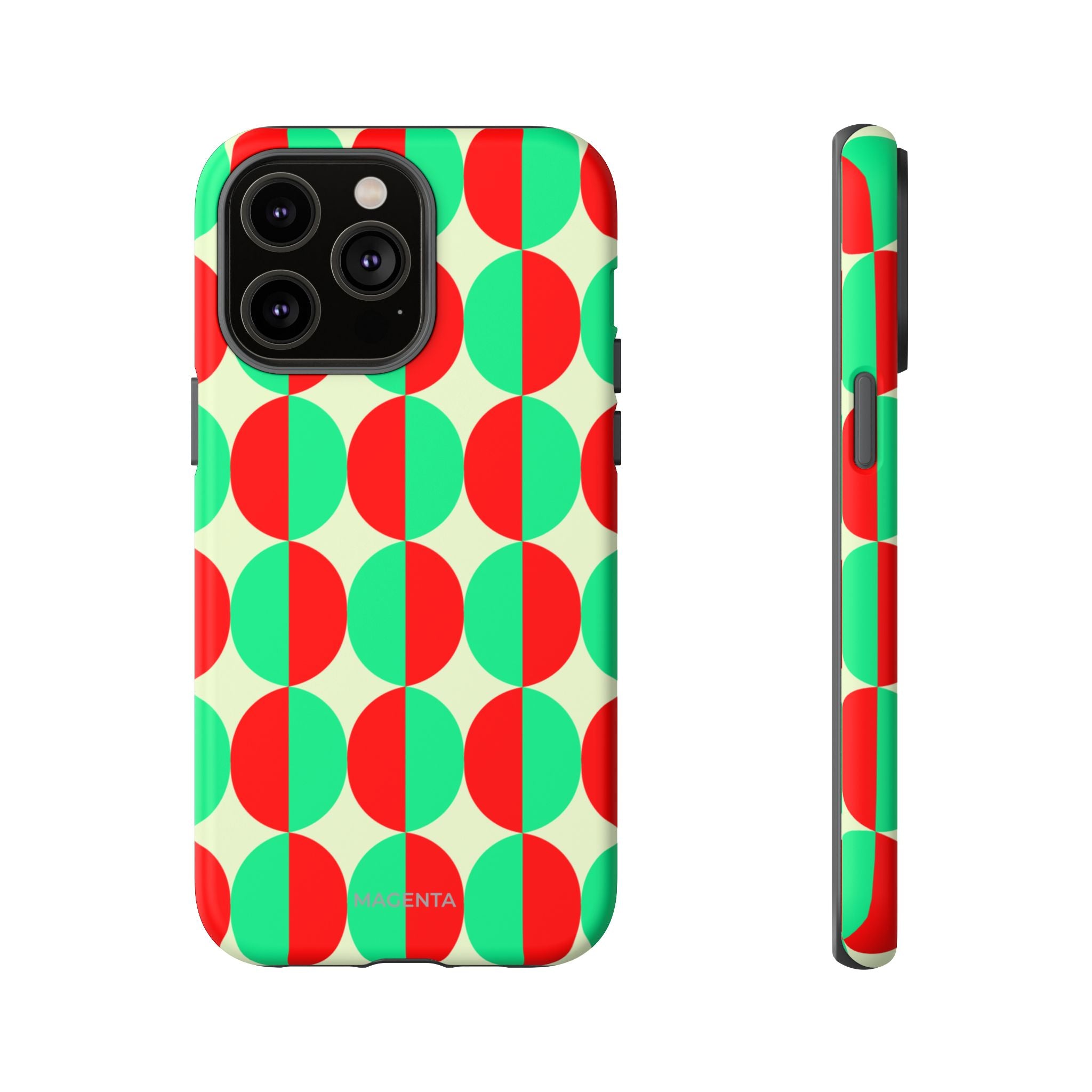 Red Green Circle Tough Case