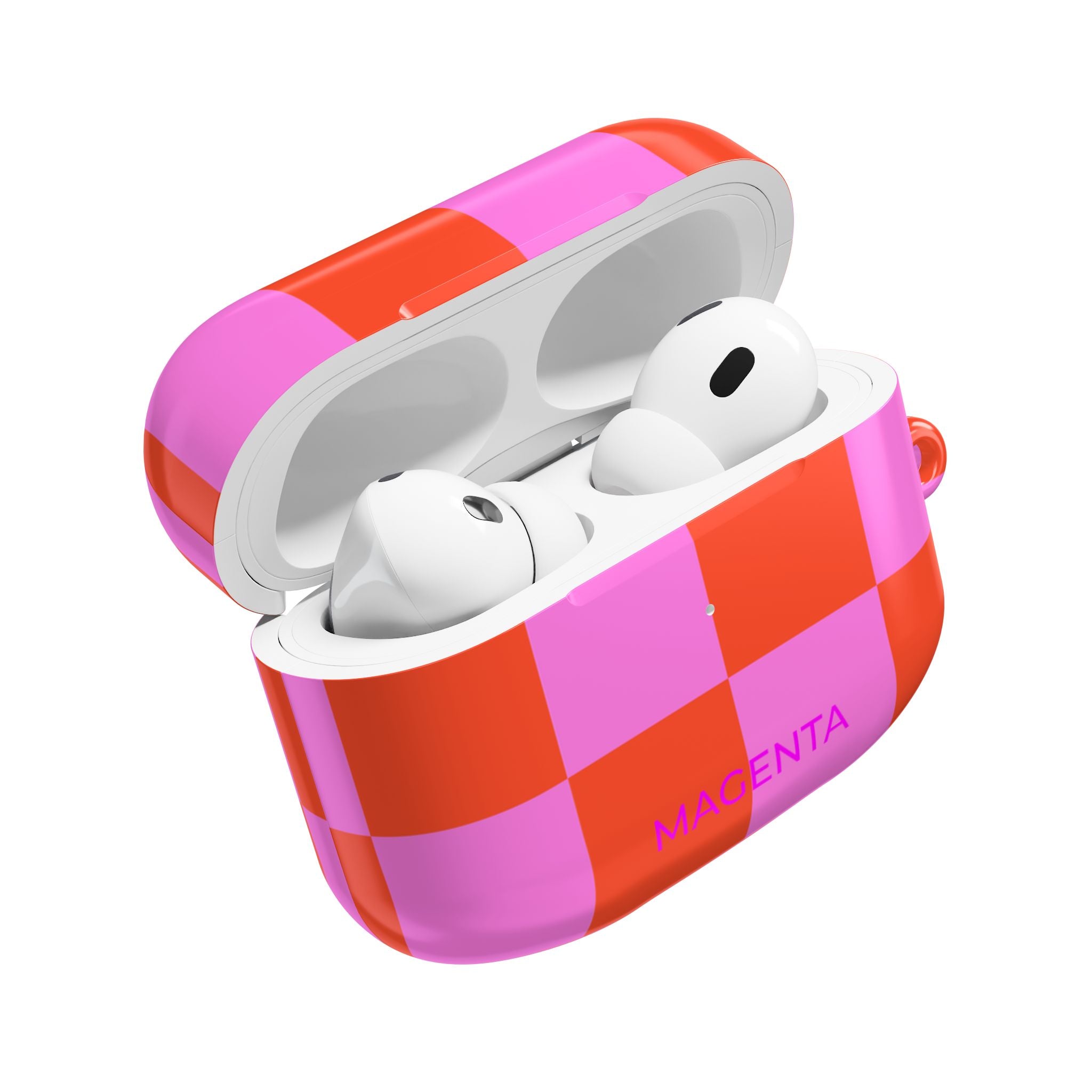 Orange & Pink Checkmate AirPods Pro Gen 1 Case