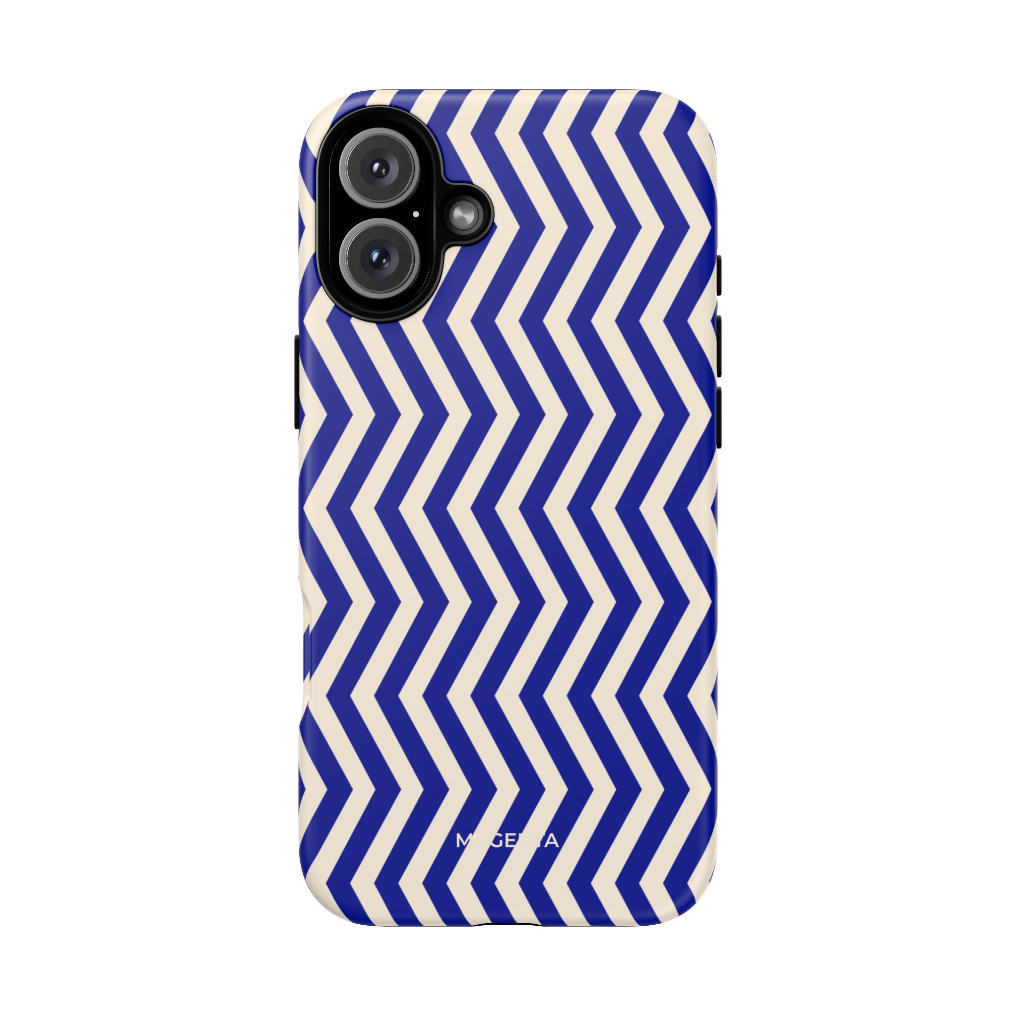 Blue Chevron Tough Case