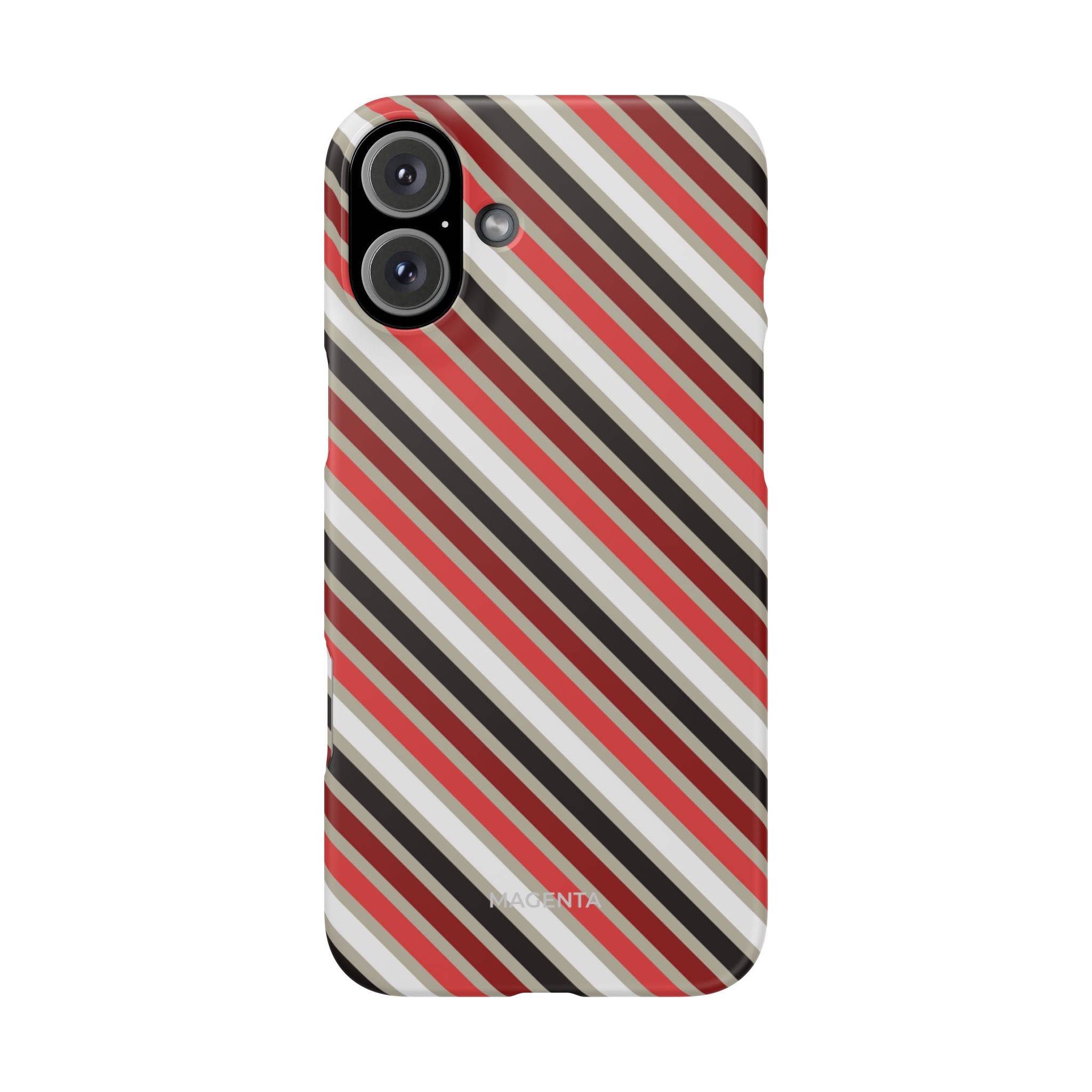 Red & Black Rhythm Snap Case