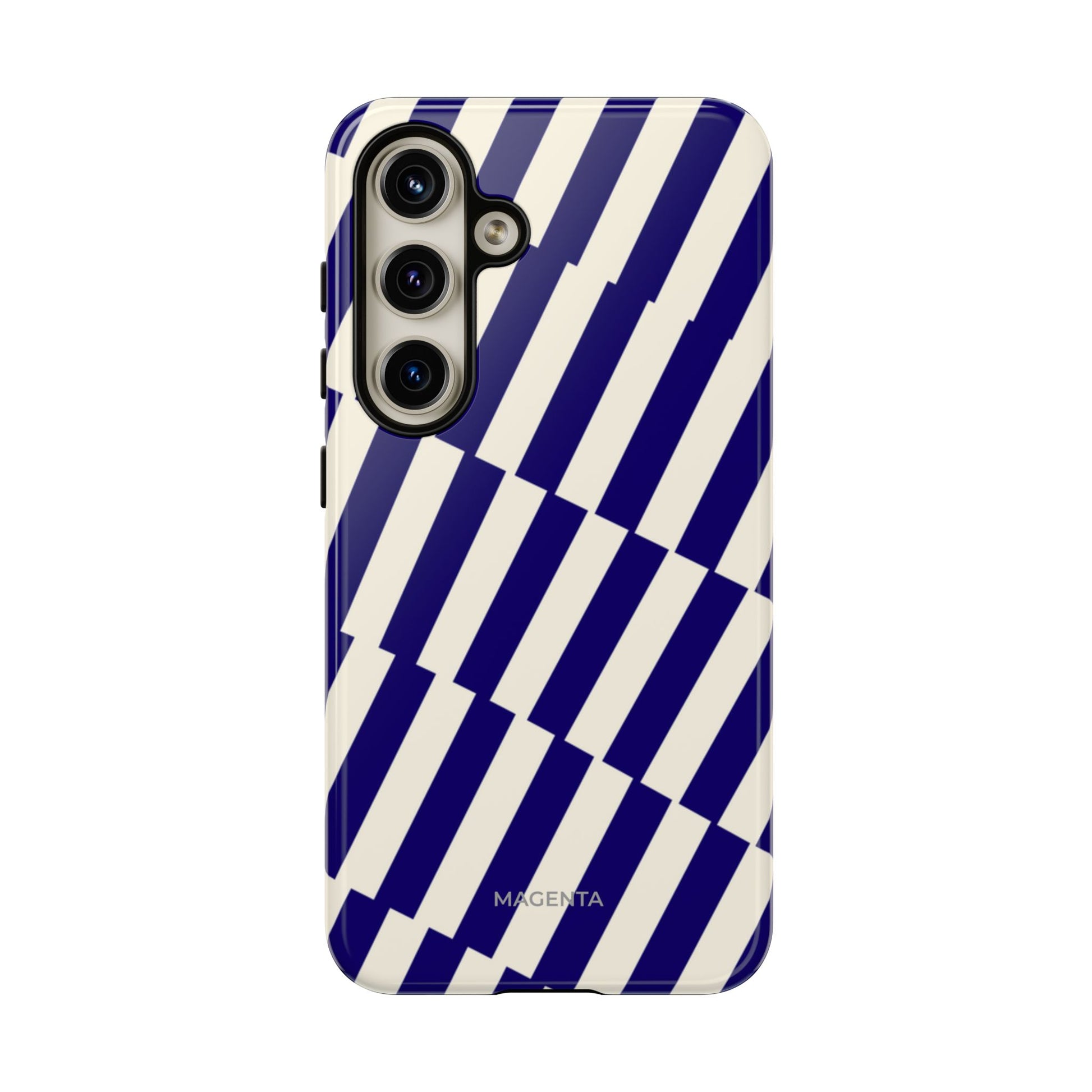 Deep Blue Crosswalk Tough Case