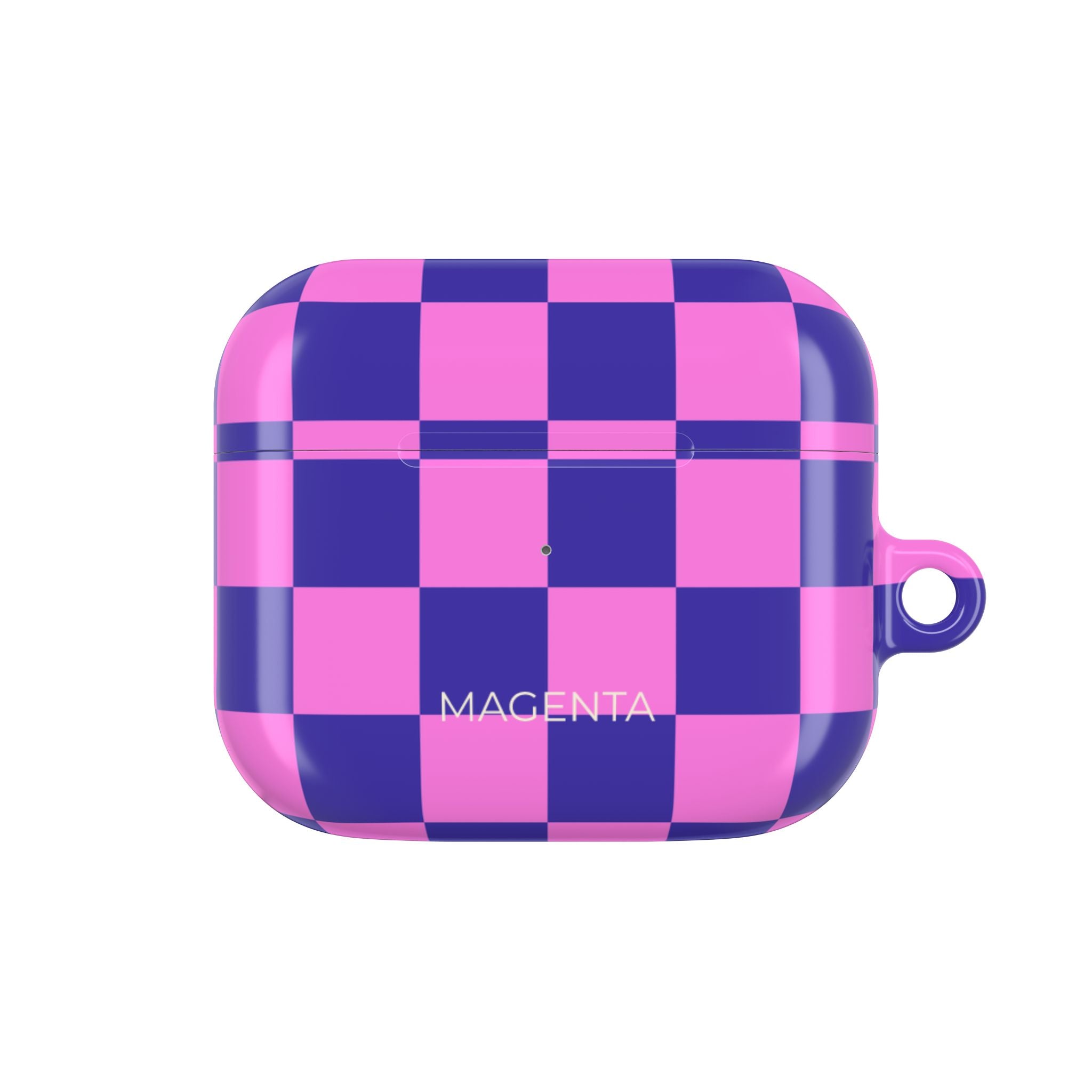 Blue & Pink Checkmate AirPods Gen 3 Case