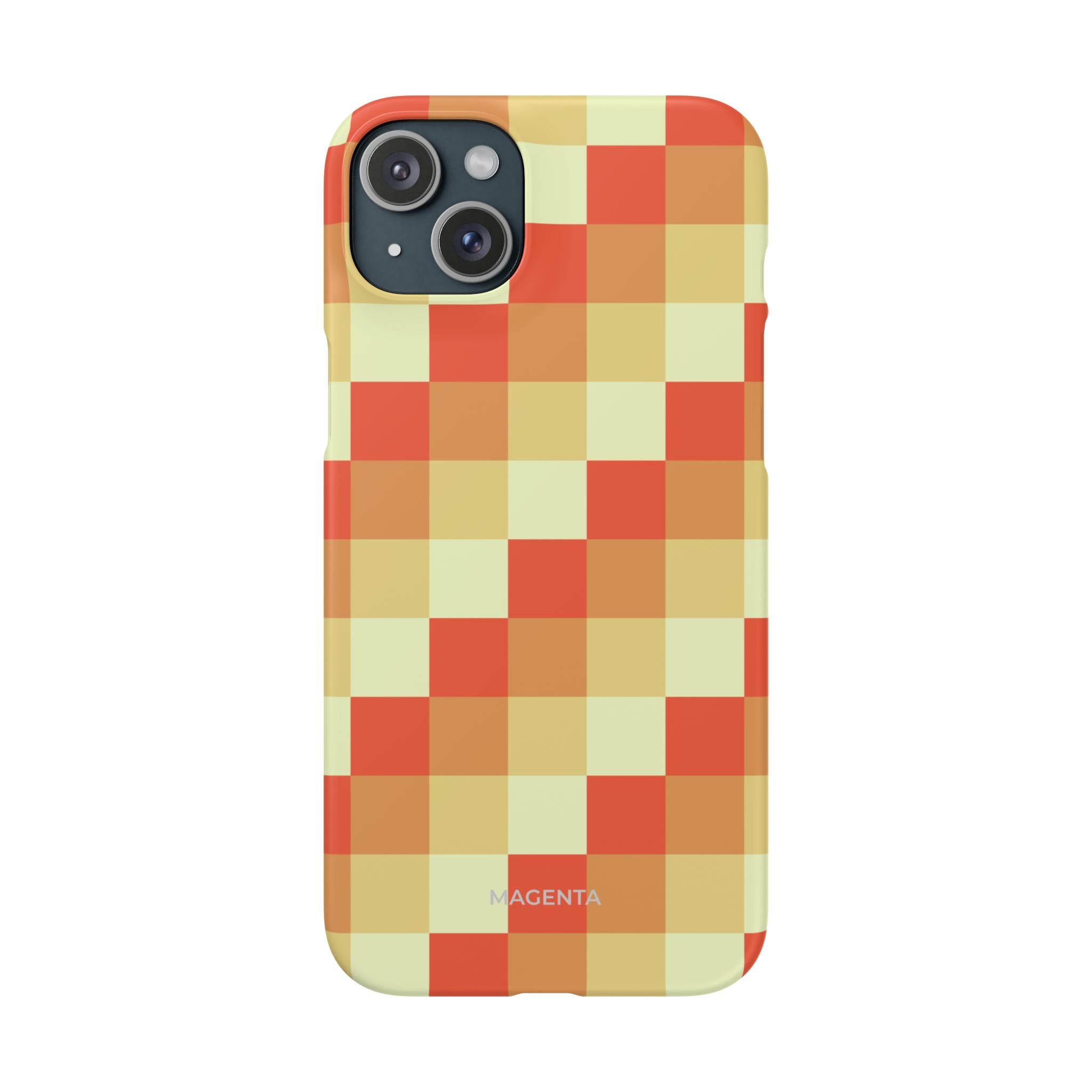 Pixelated Sunset Snap Case