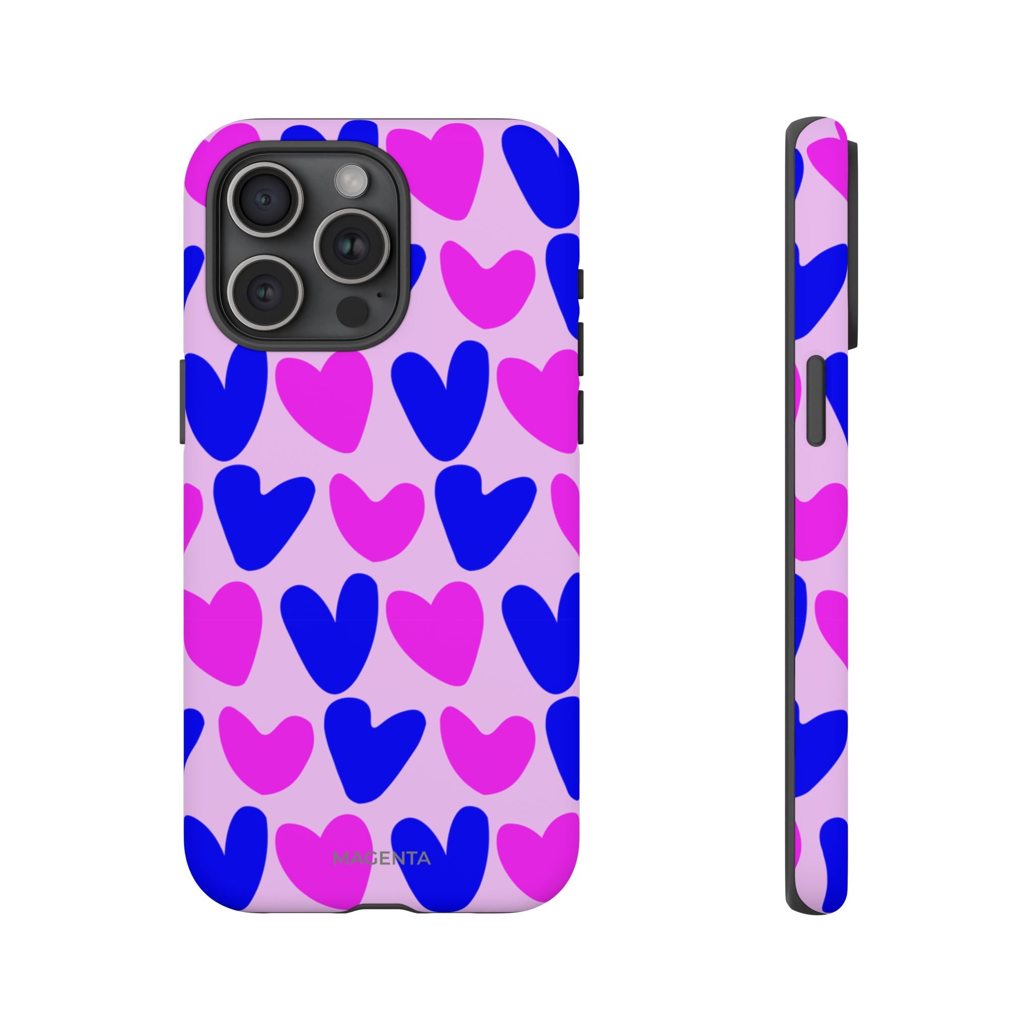 Neon Pop Hearts Tough Case