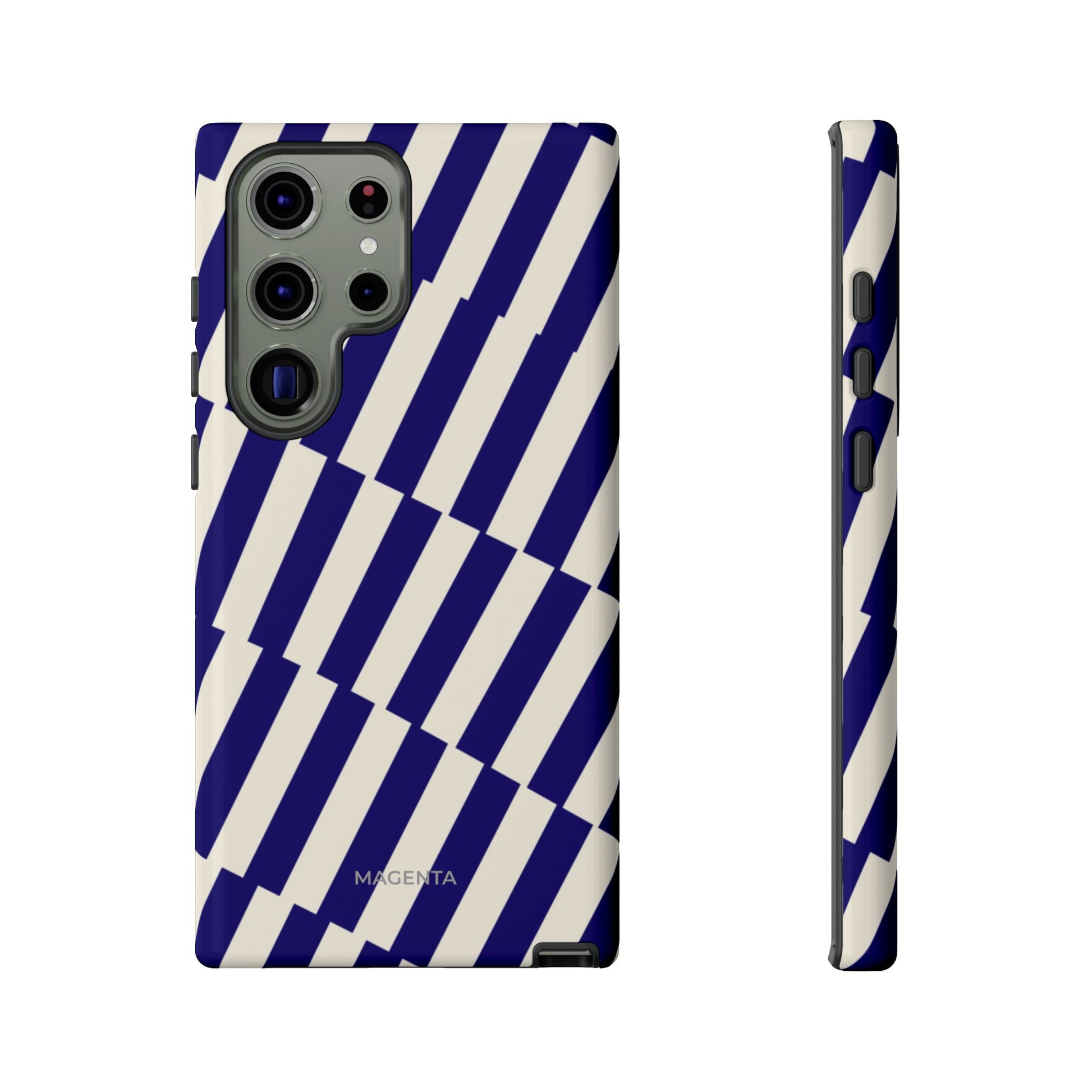 Deep Blue Crosswalk Tough Case