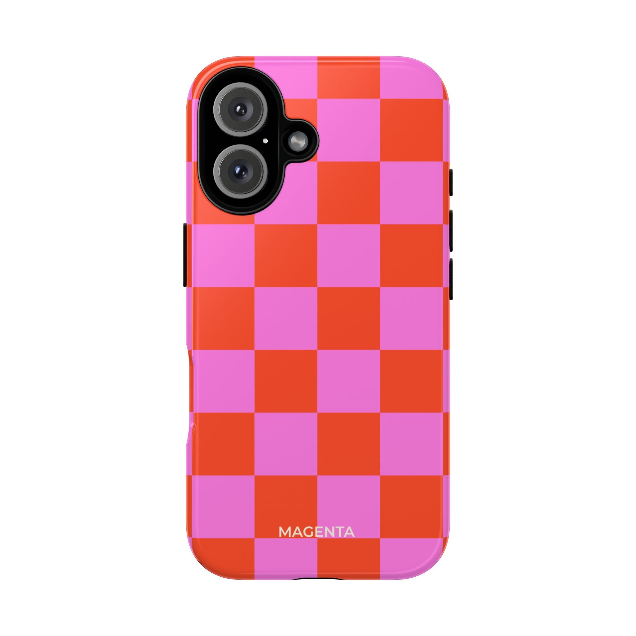 Pink & Orange Checkmate Tough Case