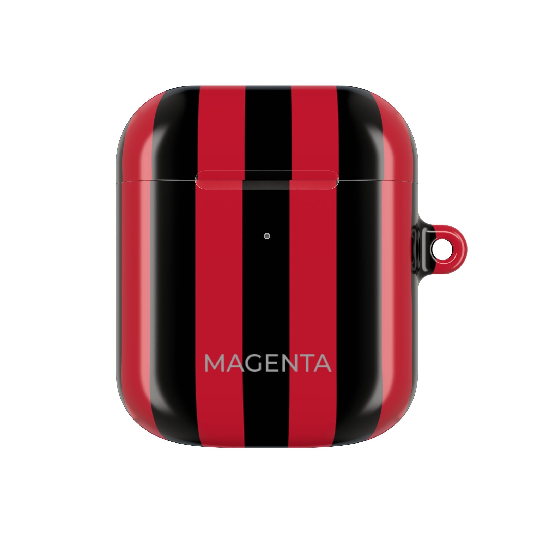 Red & Black Stripes AirPods Gen 2 Case