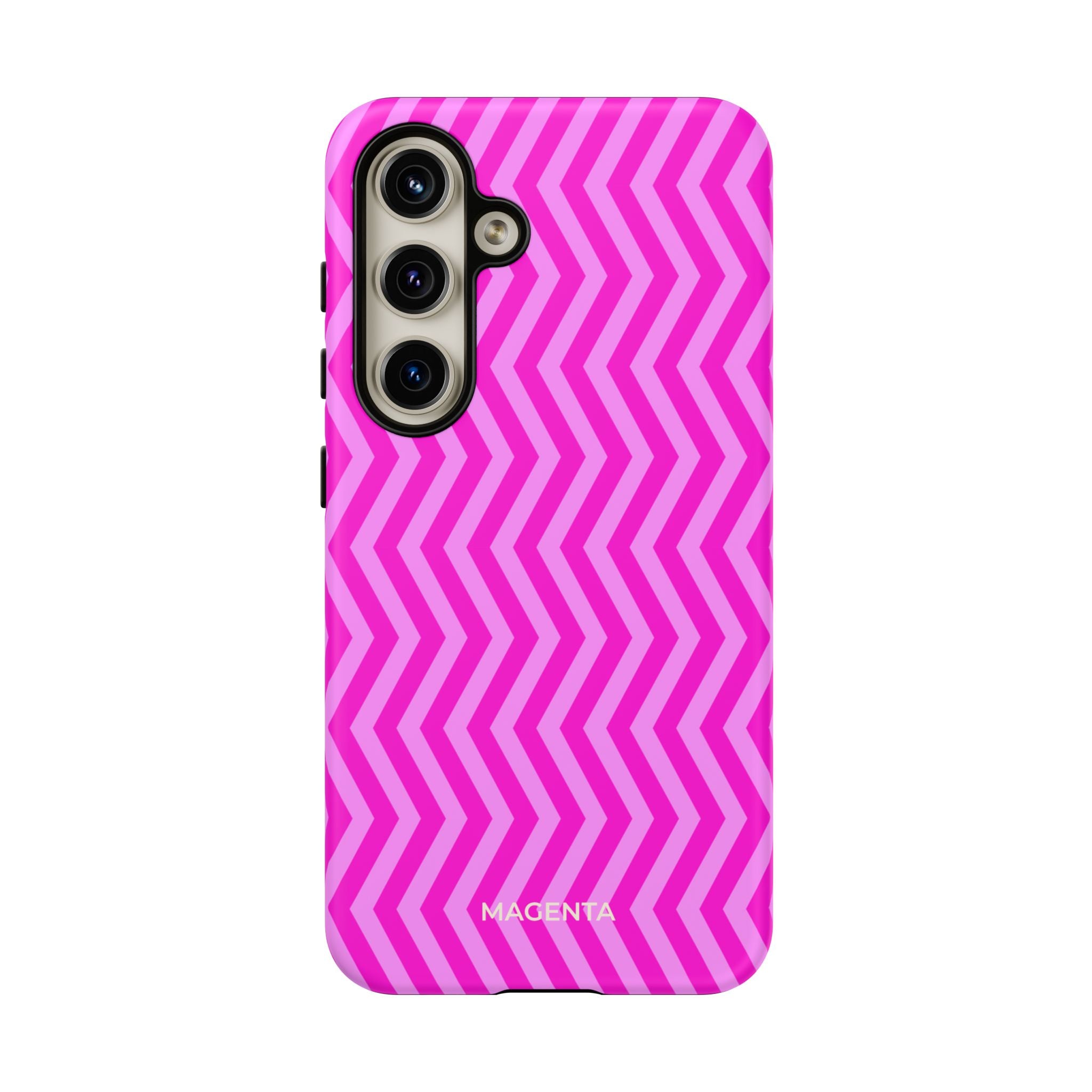 Magenta Zig Zag Tough Case